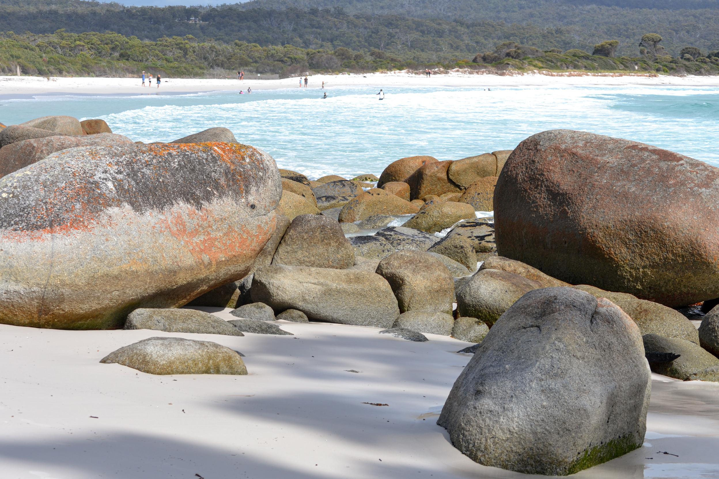 'Remote and Rocky' The beach at Bingalong Bay, Bay of Fires, Tasmania, Australia