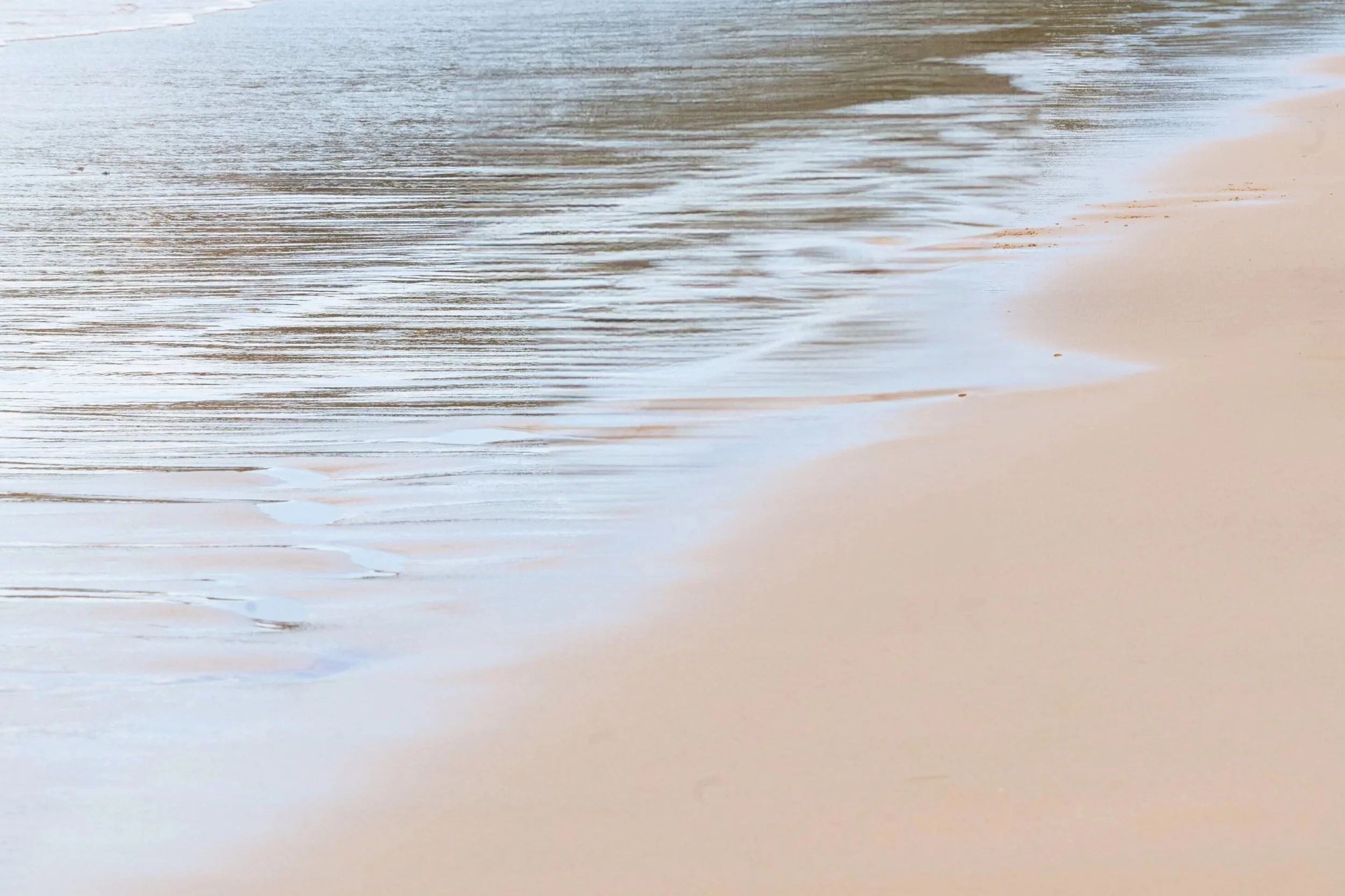'Beach Solitude' No footprints, no distractions—just nature in its undisturbed form.