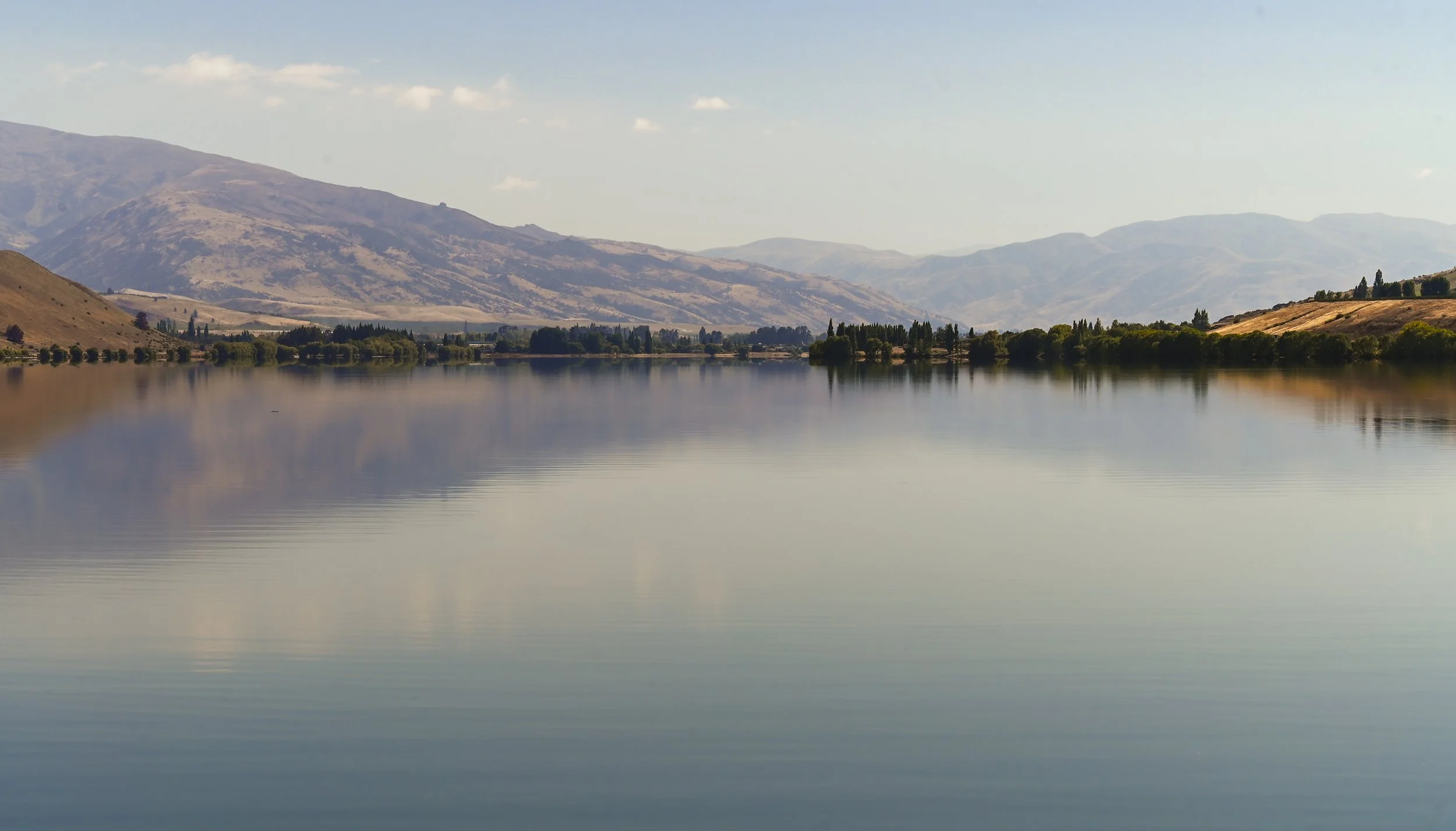 'Reflected Beauty' near Cromwell, South Island, New Zealand