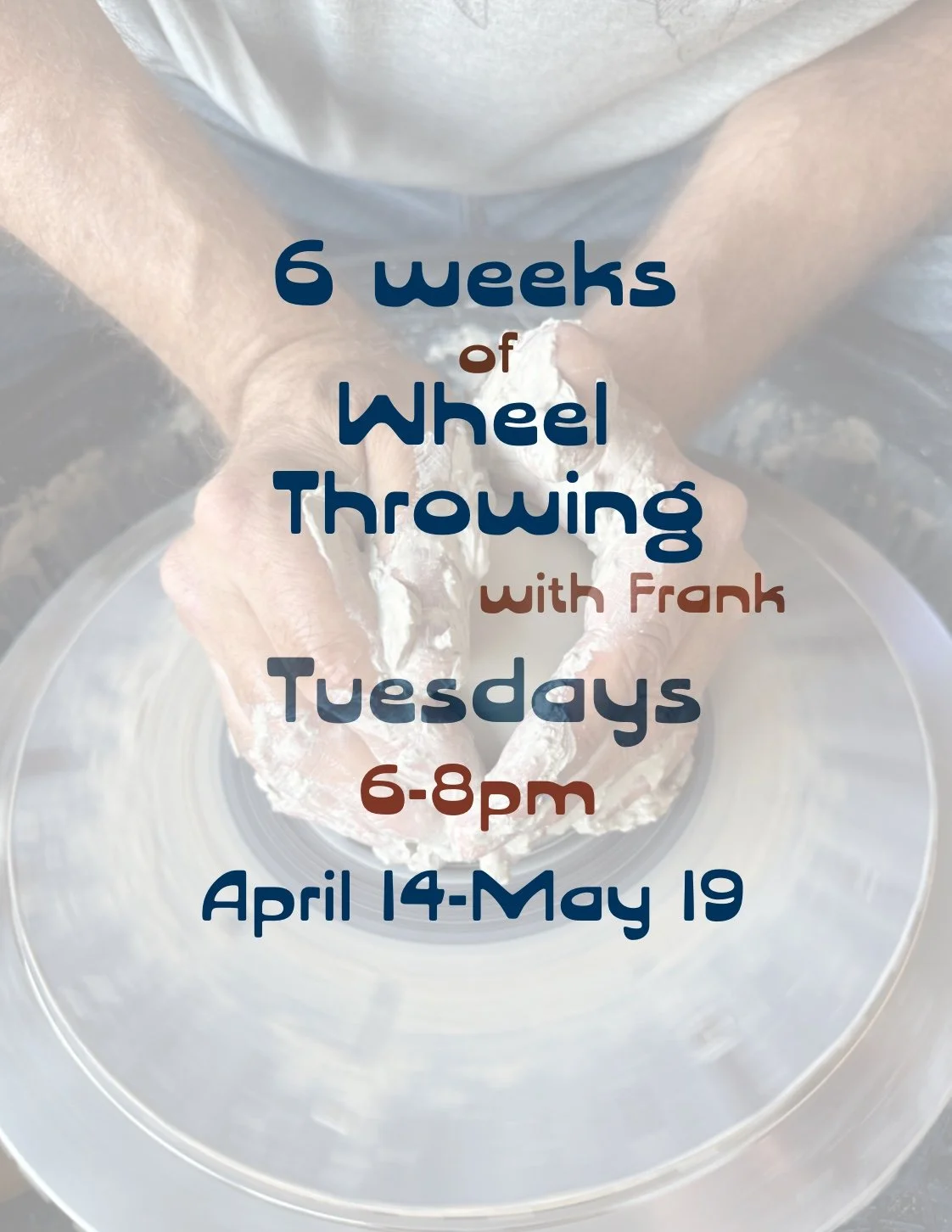 6 week Wheel Class with Frank begins