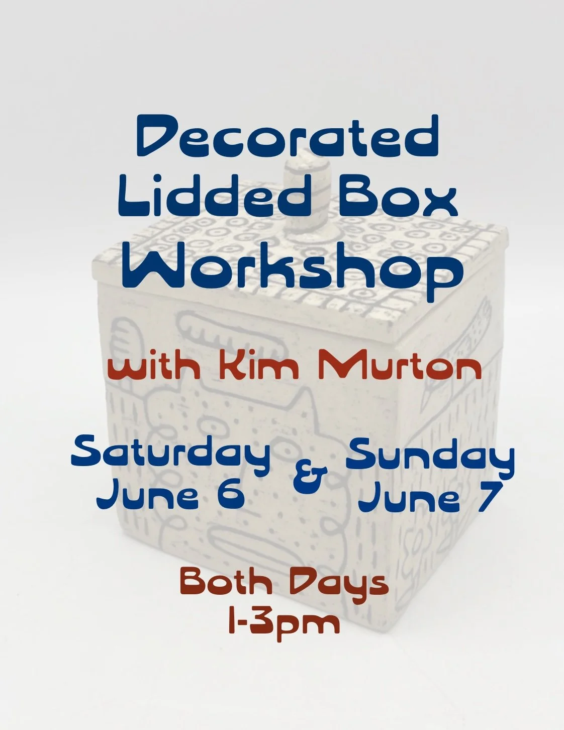 Lidded Box with Kim