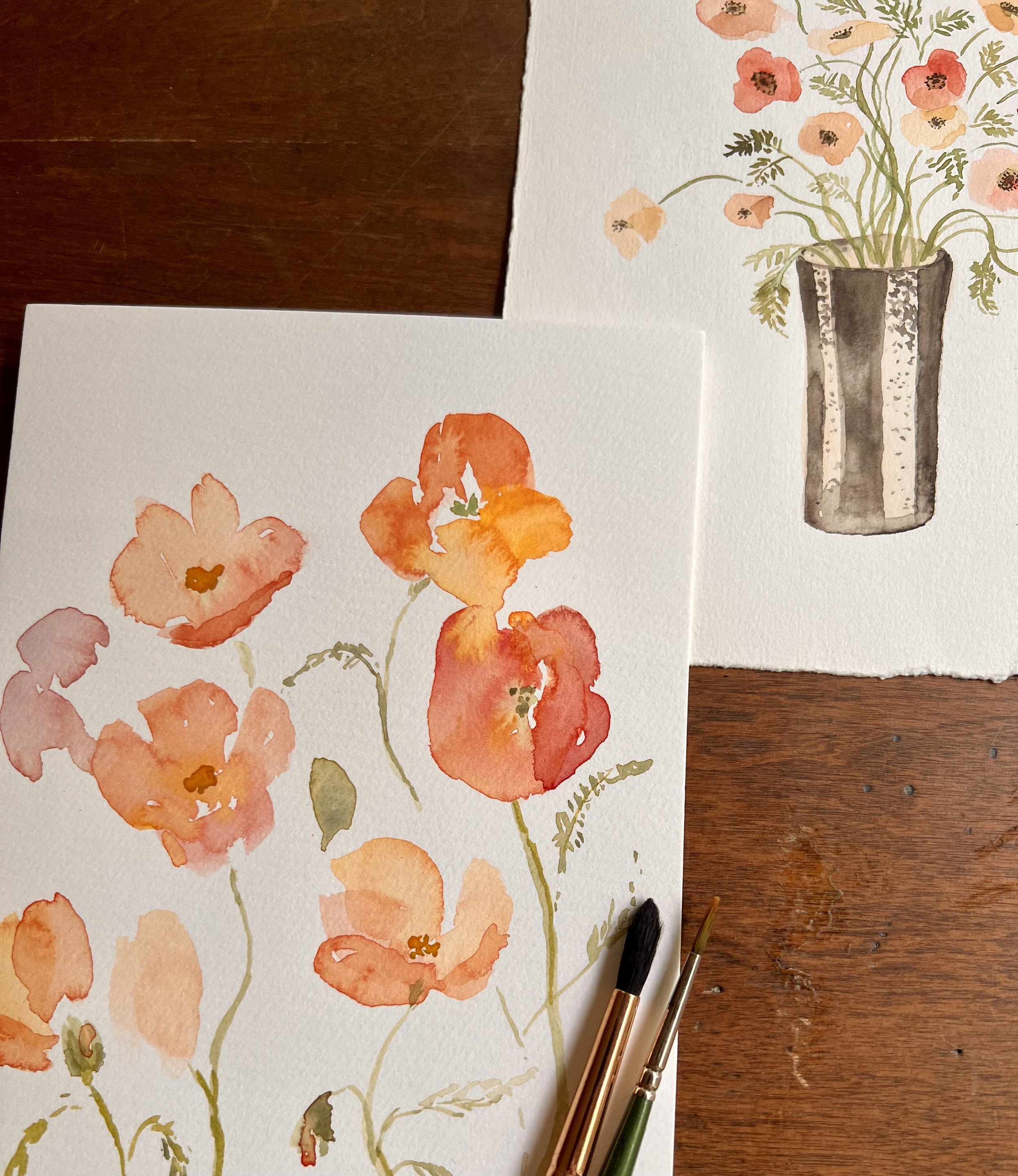 Watercolor Florals