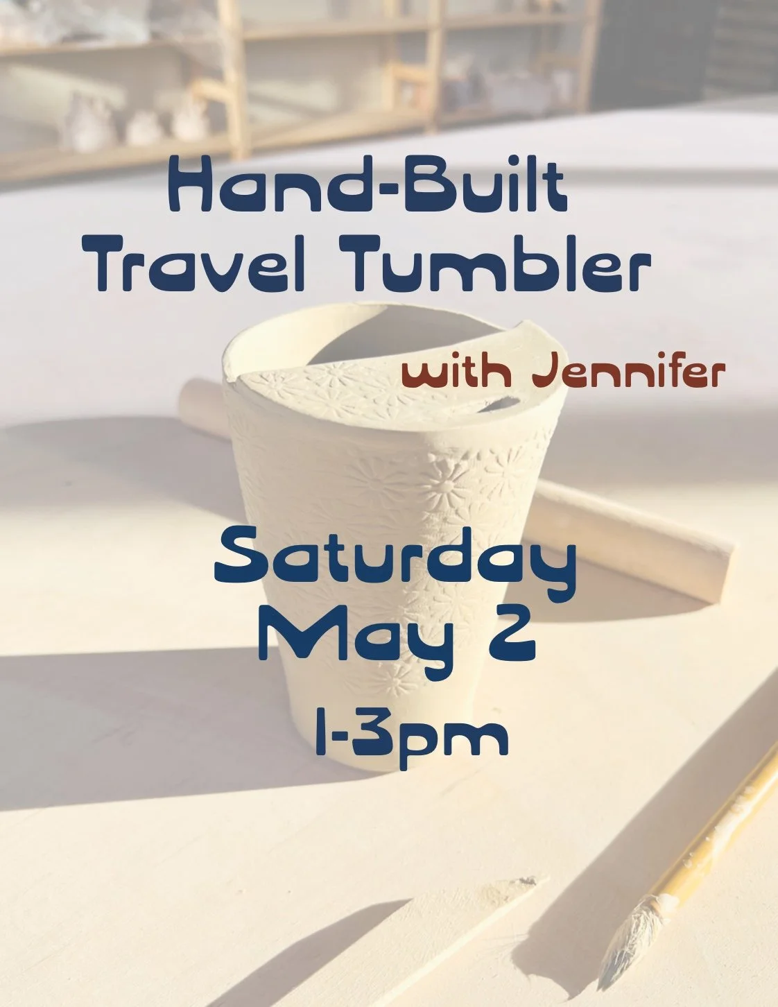 Hand-Built Travel Tumbler-May 2nd