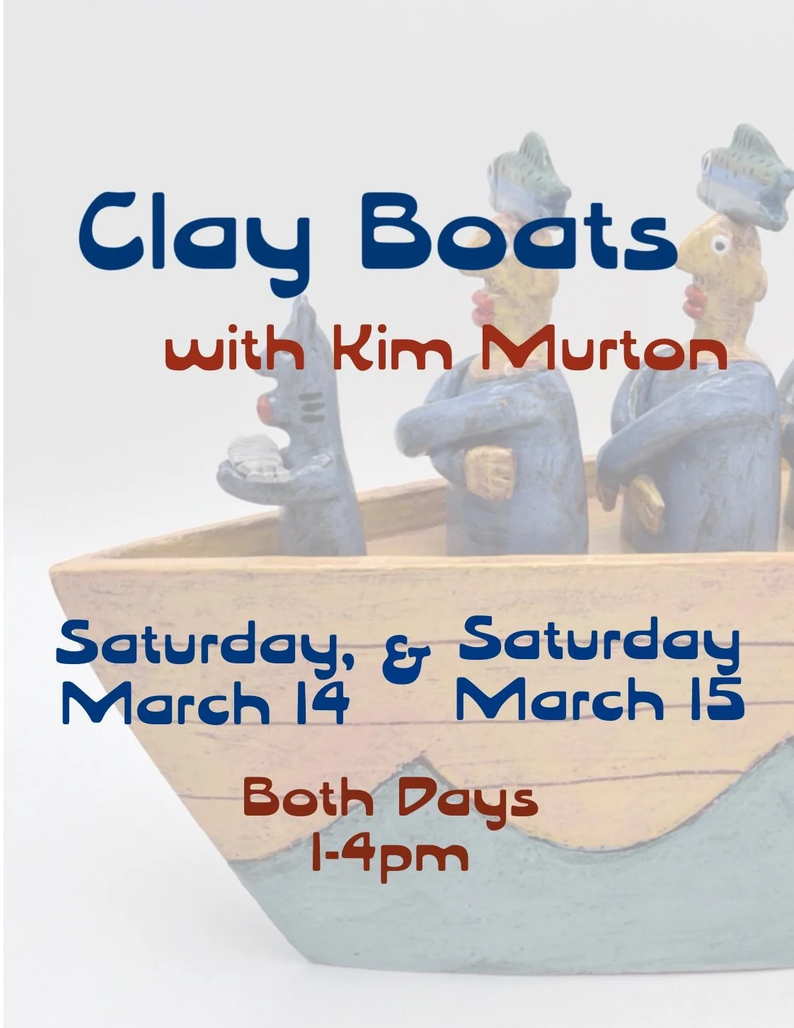 Clay Boats with Kim Murton