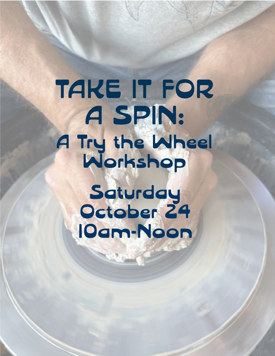 Take it for a Spin October 24th