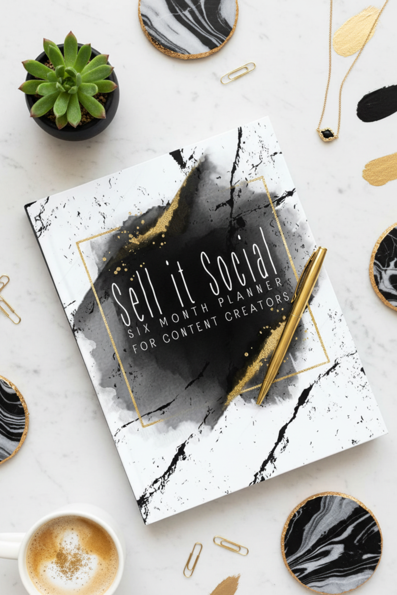 Sell it Social: Six Month Planner for Content Creators