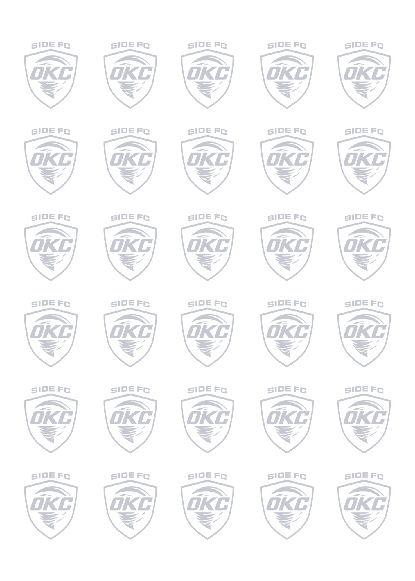 Side FC OKC Cyclones logos