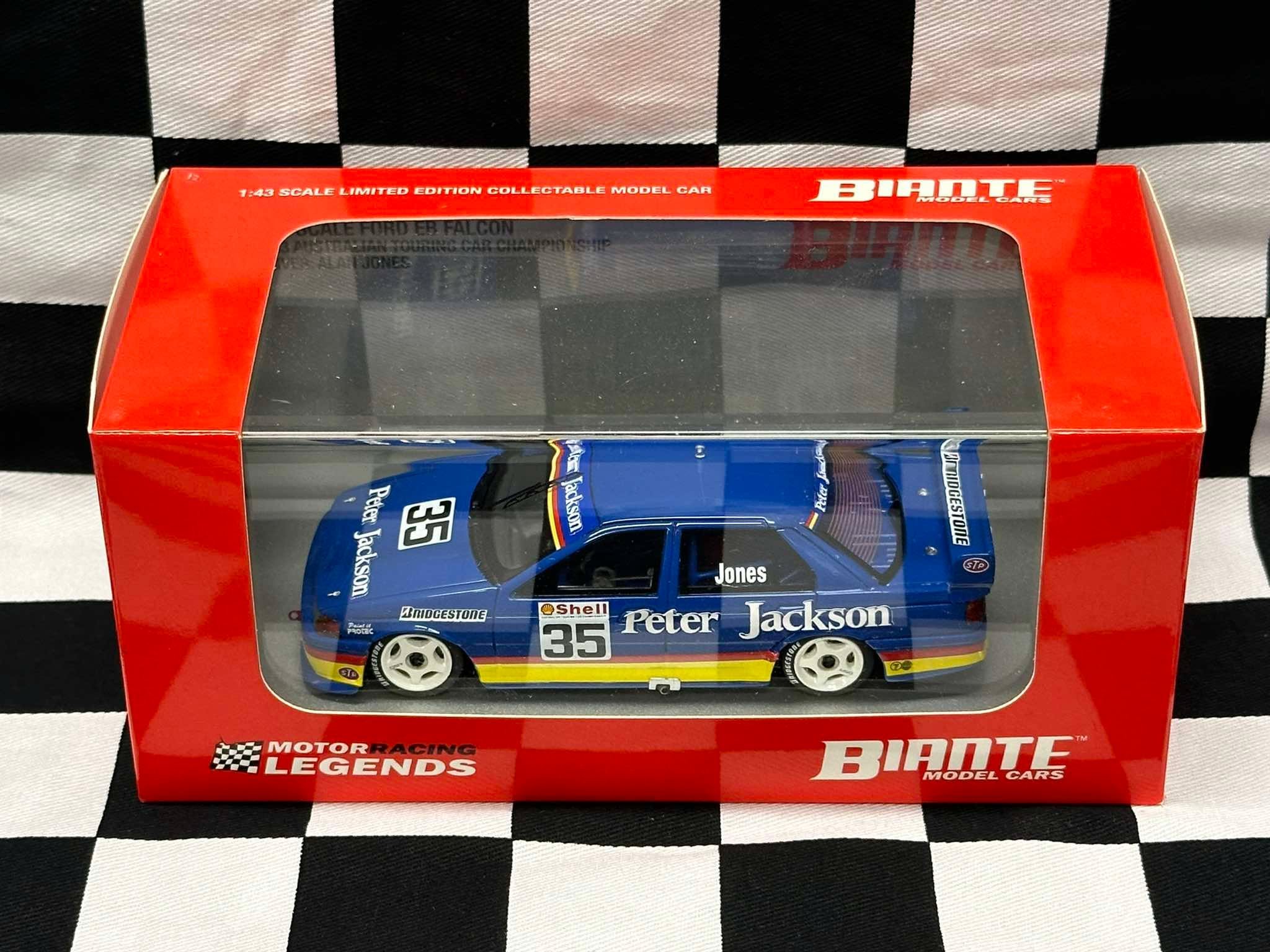 1:43 SCALE FORD EB FALCON 1993 ATCC ALAN JONES
