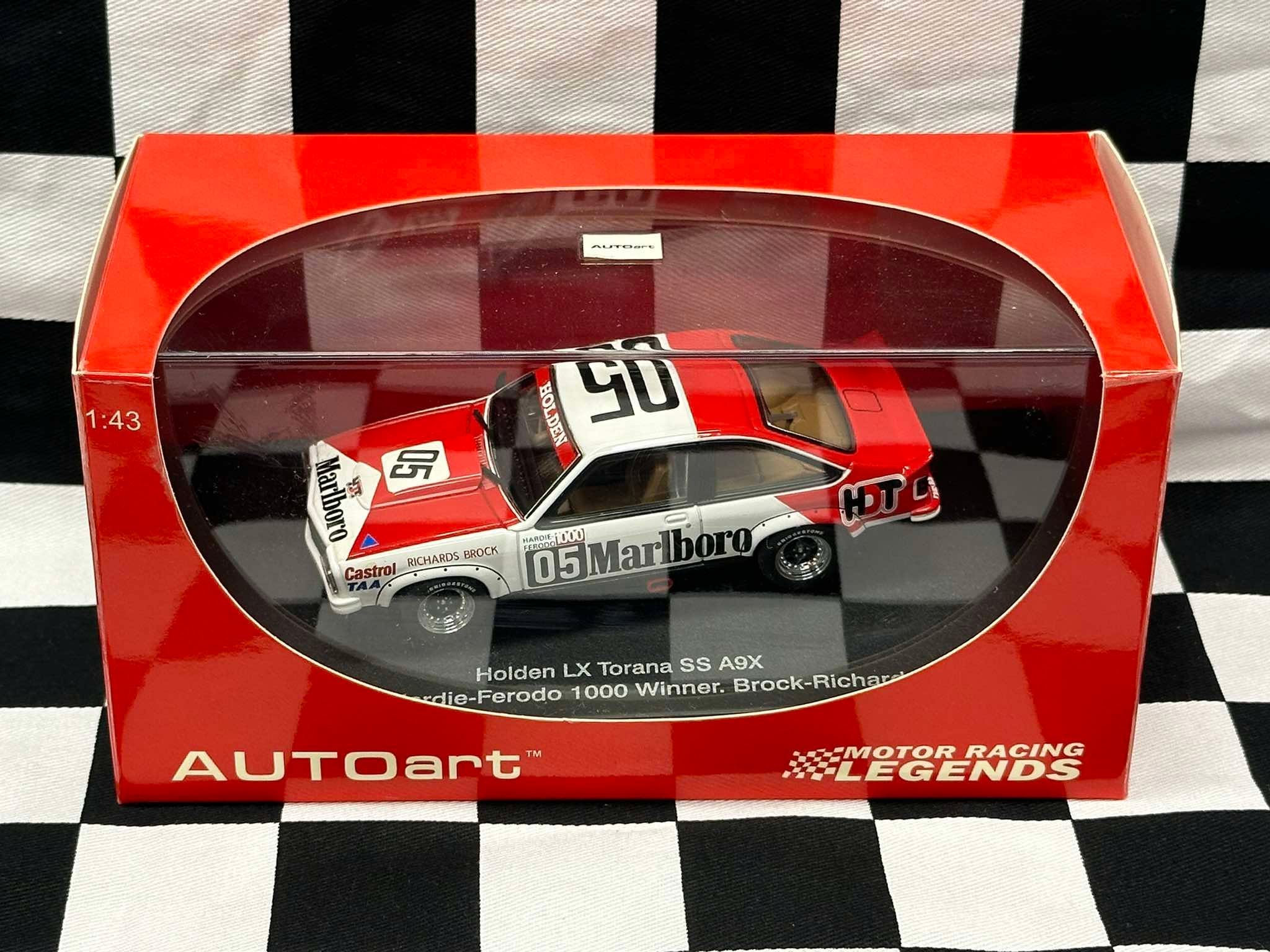 1:43 SCALE HOLDEN LX TORANA SS A9X 1979 BATHURST WINNER BROCK/RICHARDS