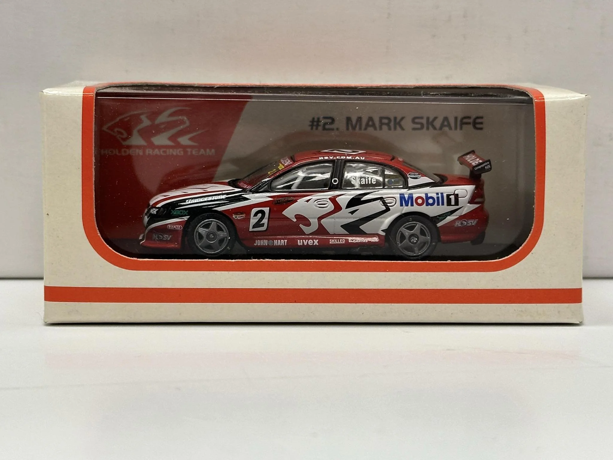 1:64 SCALE HOLDEN VY COMMODORE 2004 HRT MARK SKAIFE