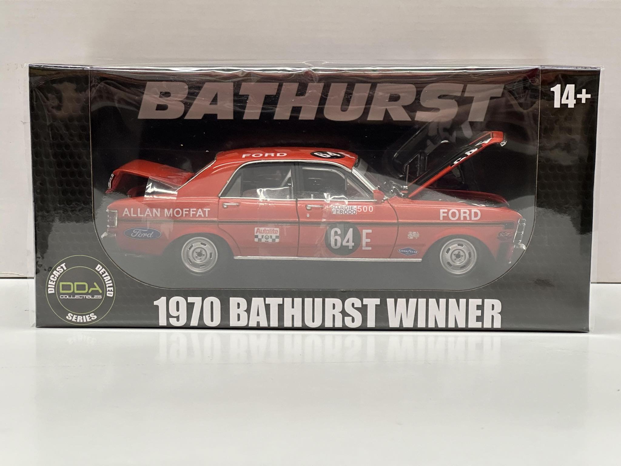 1:24 SCALE FORD XW FALCON GTHO 1970 BATHURST WINNER ALLAN MOFFAT