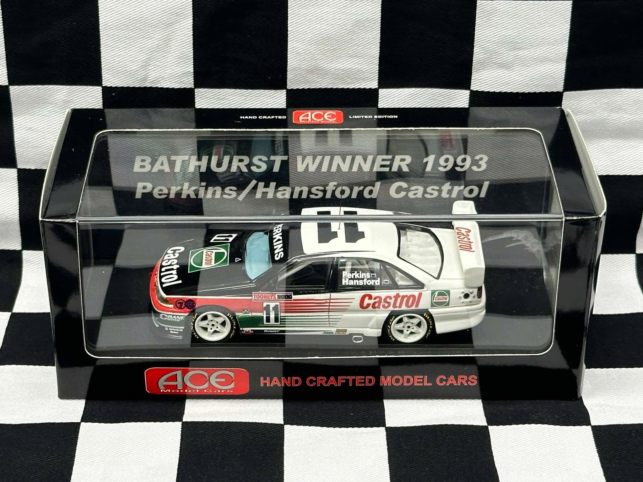 1:43 SCALE HOLDEN VP COMMODORE 1993 BATHURST WINNER PERKINS/HANSFORD