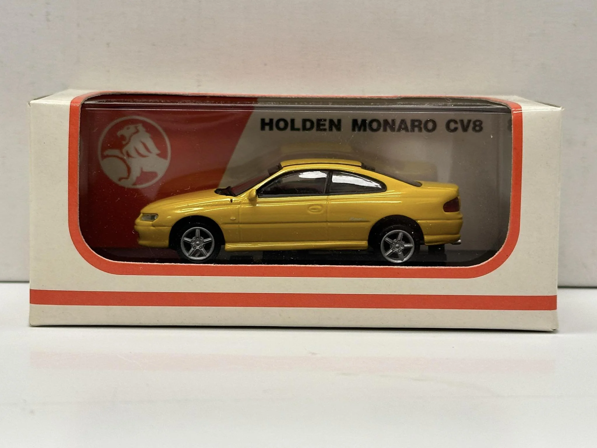 1:64 SCALE HOLDEN CV8 MONARO DEVIL YELLOW