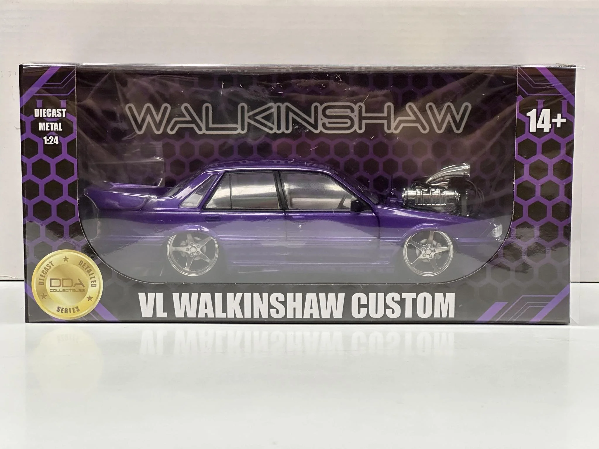 1:24 SCALE HOLDEN VL WALKINSHAW CUSTOM PURPLE