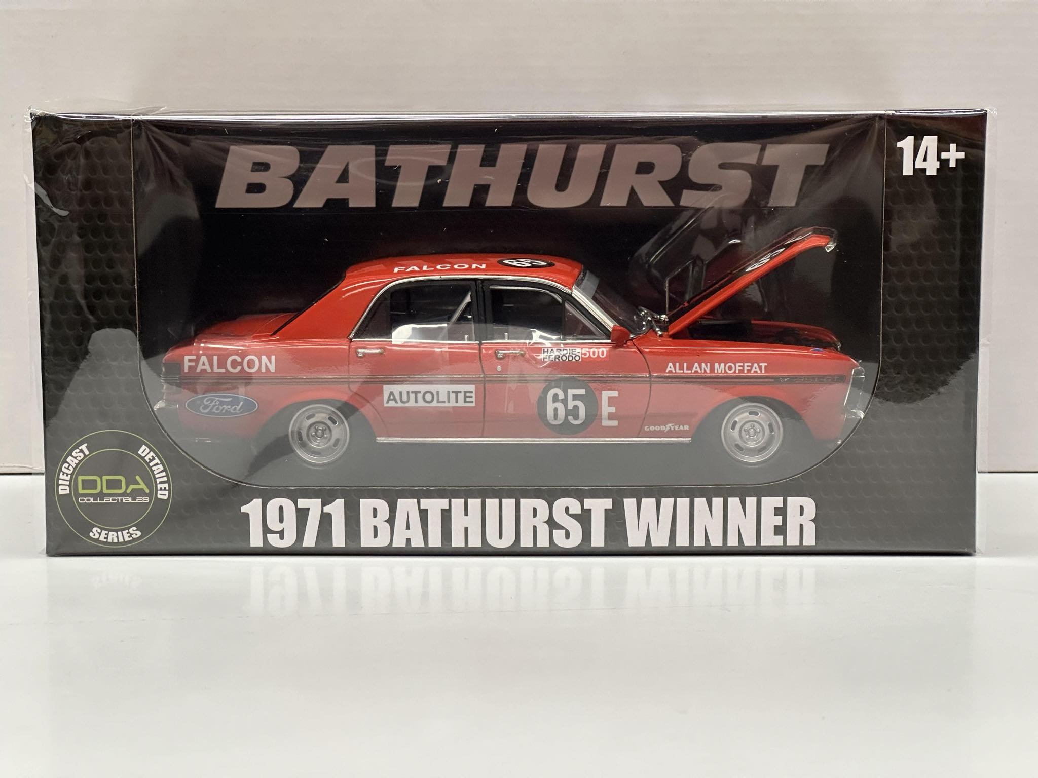 1:24 SCALE FORD XY FALCON GTHO 1971 BATHURST WINNER ALLAN MOFFAT