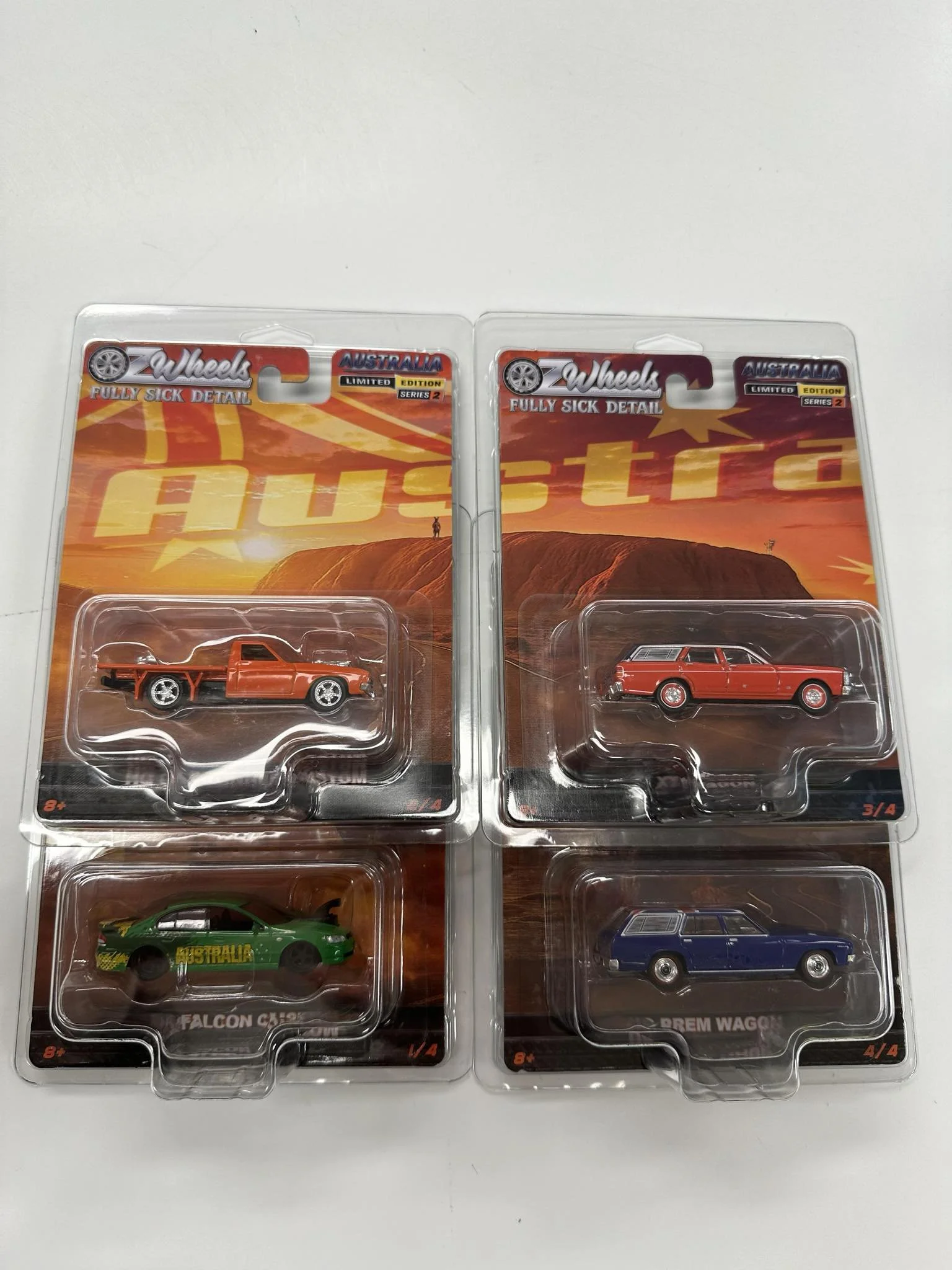 1:64 SCALE OZ WHEELS AUSTRALIA DAY SET