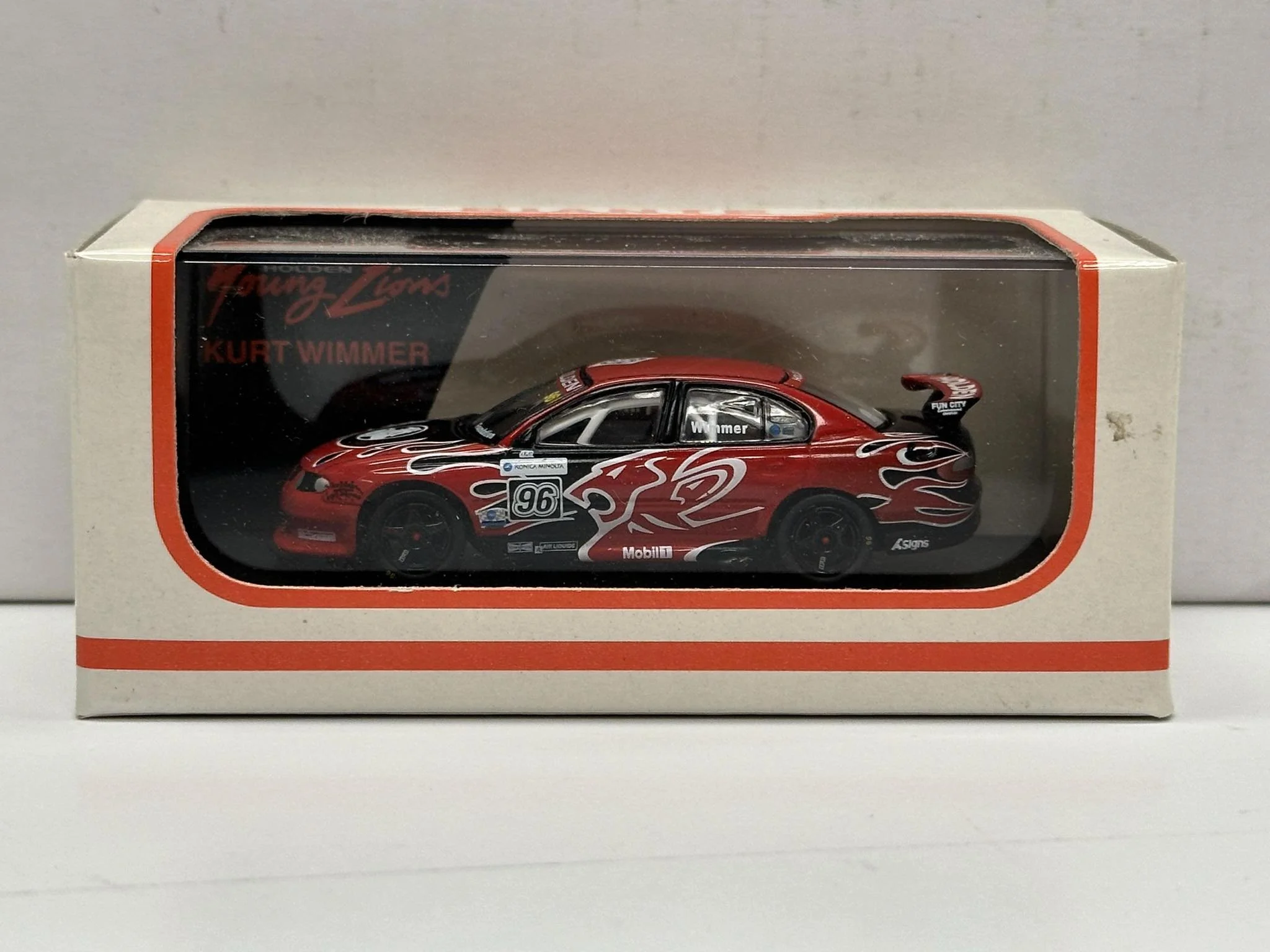 1:64 SCALE HOLDEN VX COMMODORE 2002 HOLDEN YOUNG LIONS KURT WIMMER