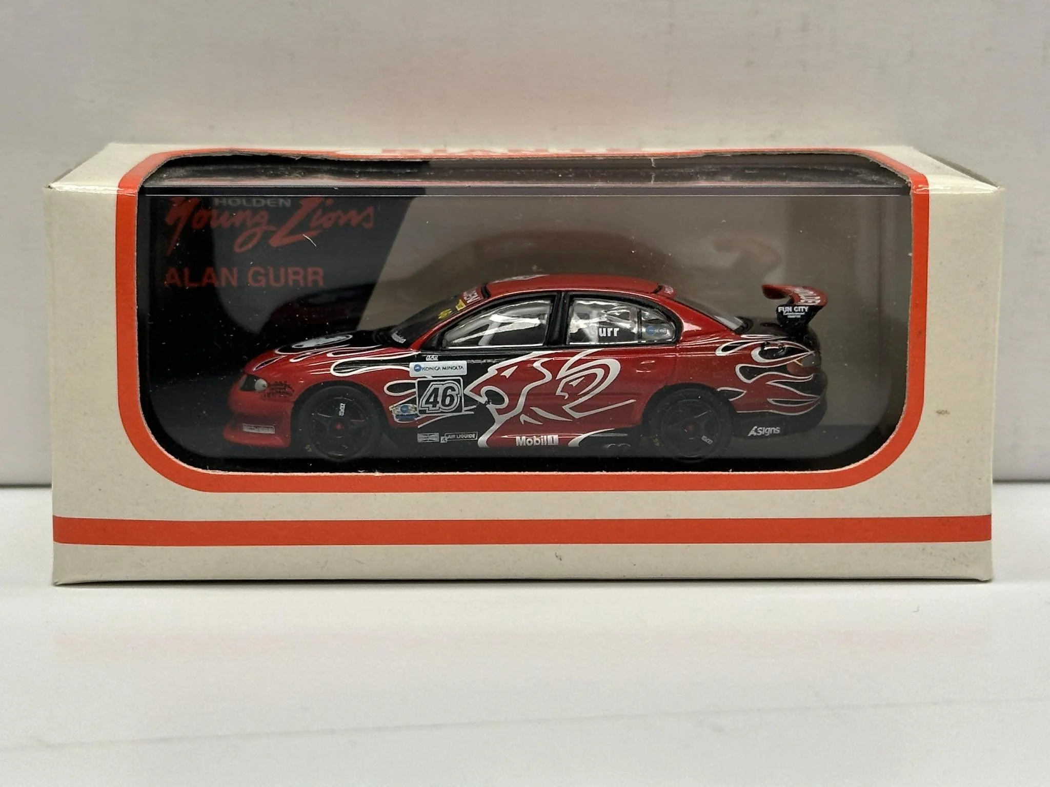 1:64 SCALE HOLDEN VX COMMODORE 2002 HOLDEN YOUNG LIONS ALAN GURR