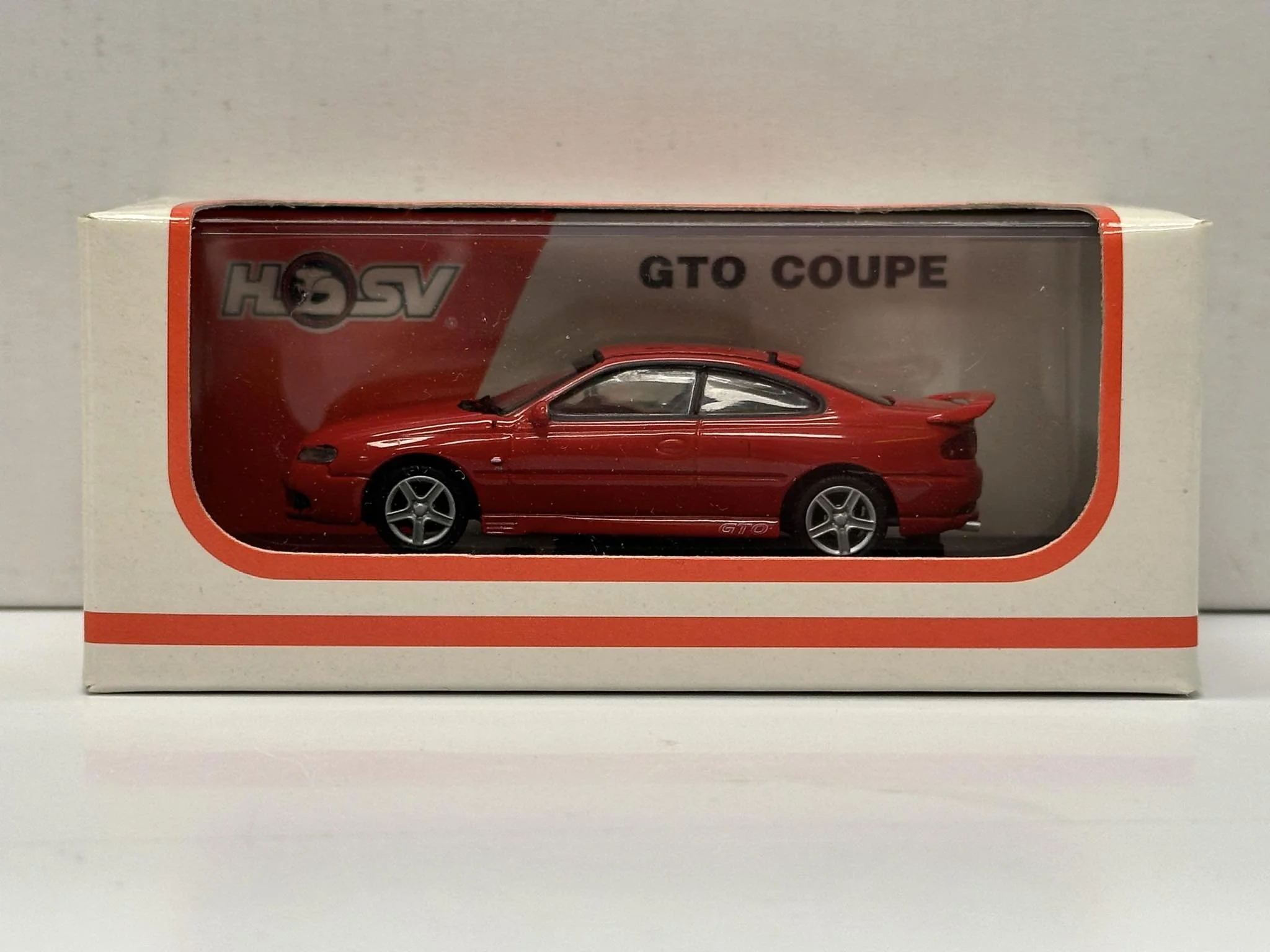 1:64 SCALE HSV GTO COUPE STING RED