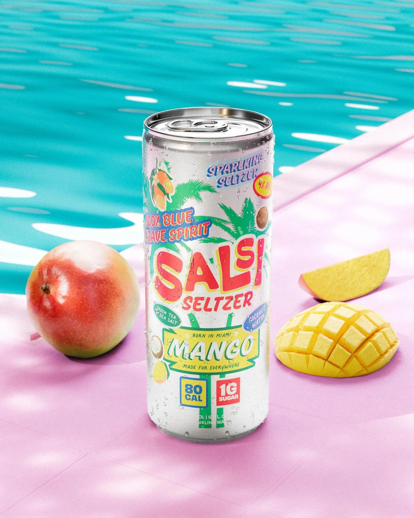 🌴 just add a little Miami and a whole lotta @sipsalsi.