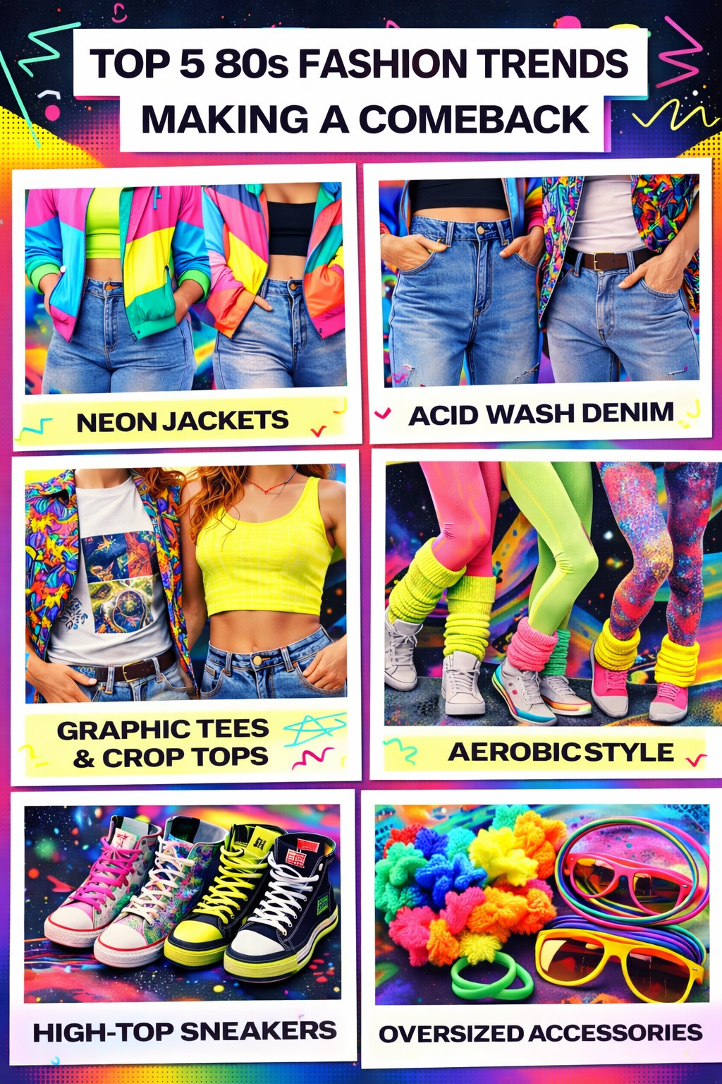 Top 5 80s Fashion Trends Making a Comeback (And Why We Never Let Them Die)