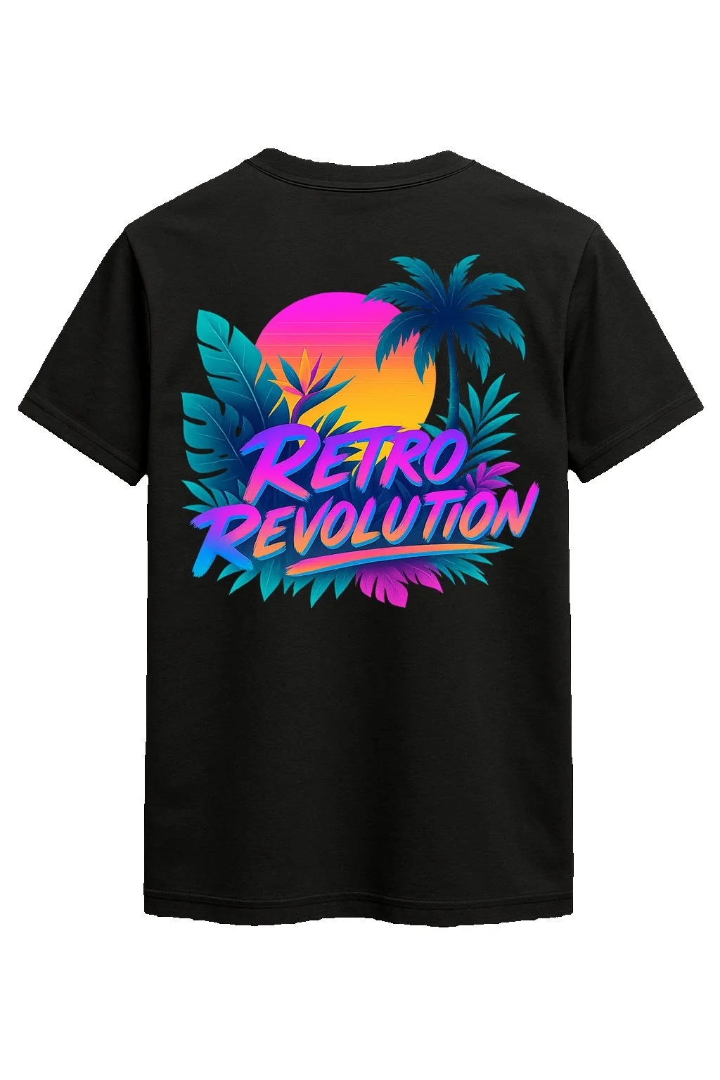 Paradise Pulse Tee – Retro Revolution Edition