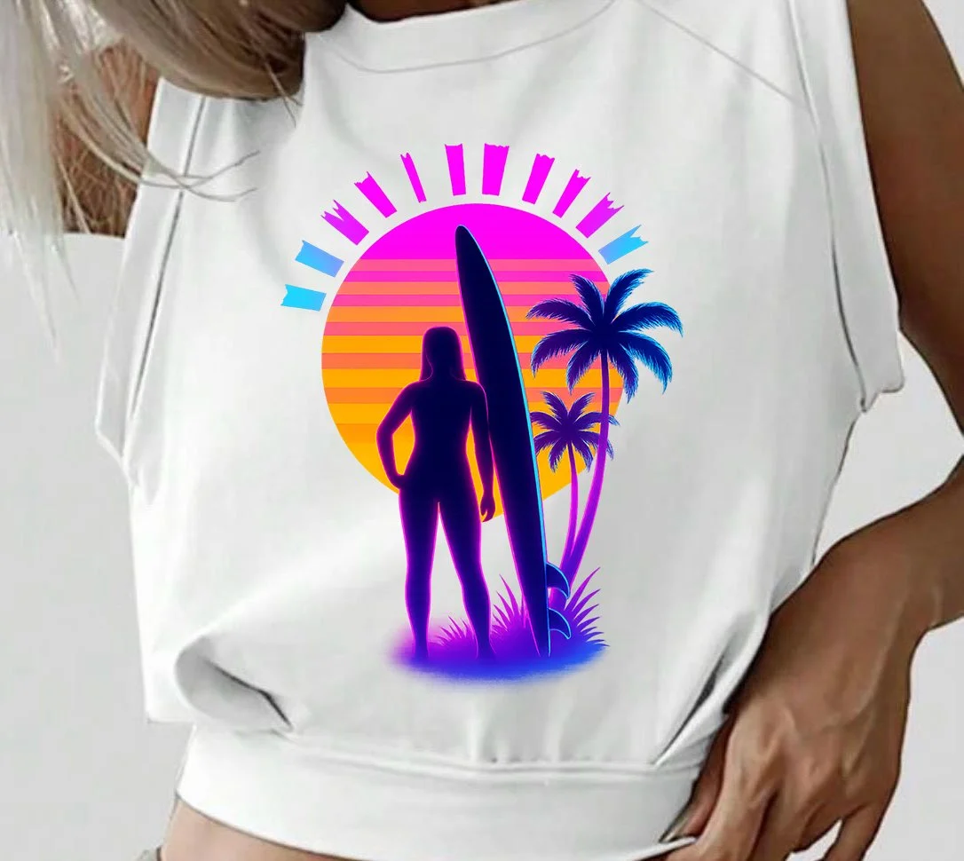 Sunset Siren Crop (Womens)