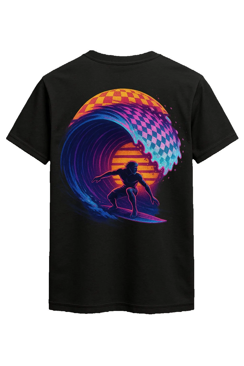 Electric Sunset Barrel Tee