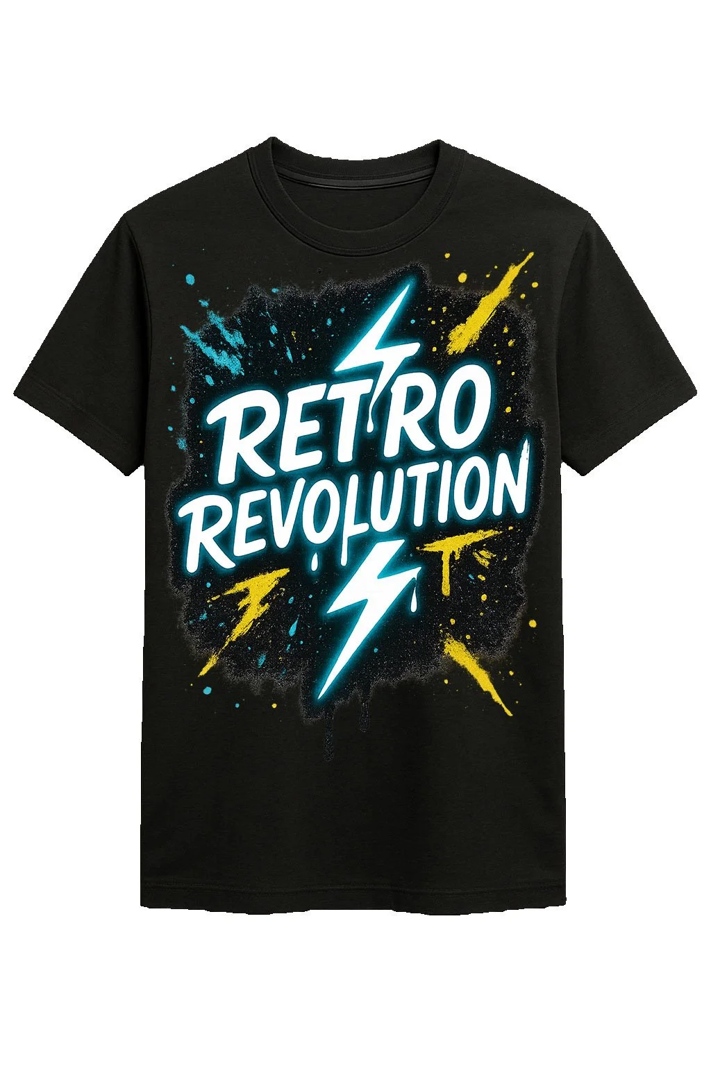 Neon Shock Splash Tee