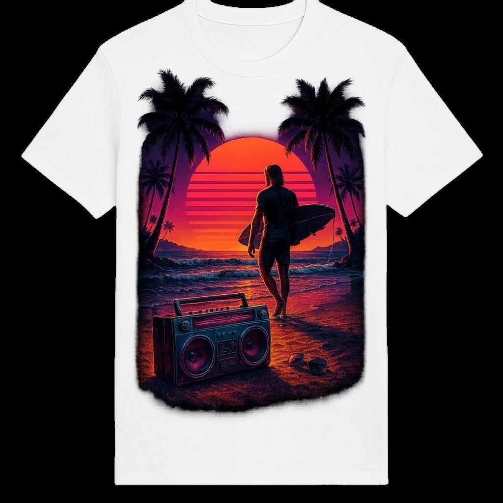 Neon Breakpoint Tee – Retro Revolution