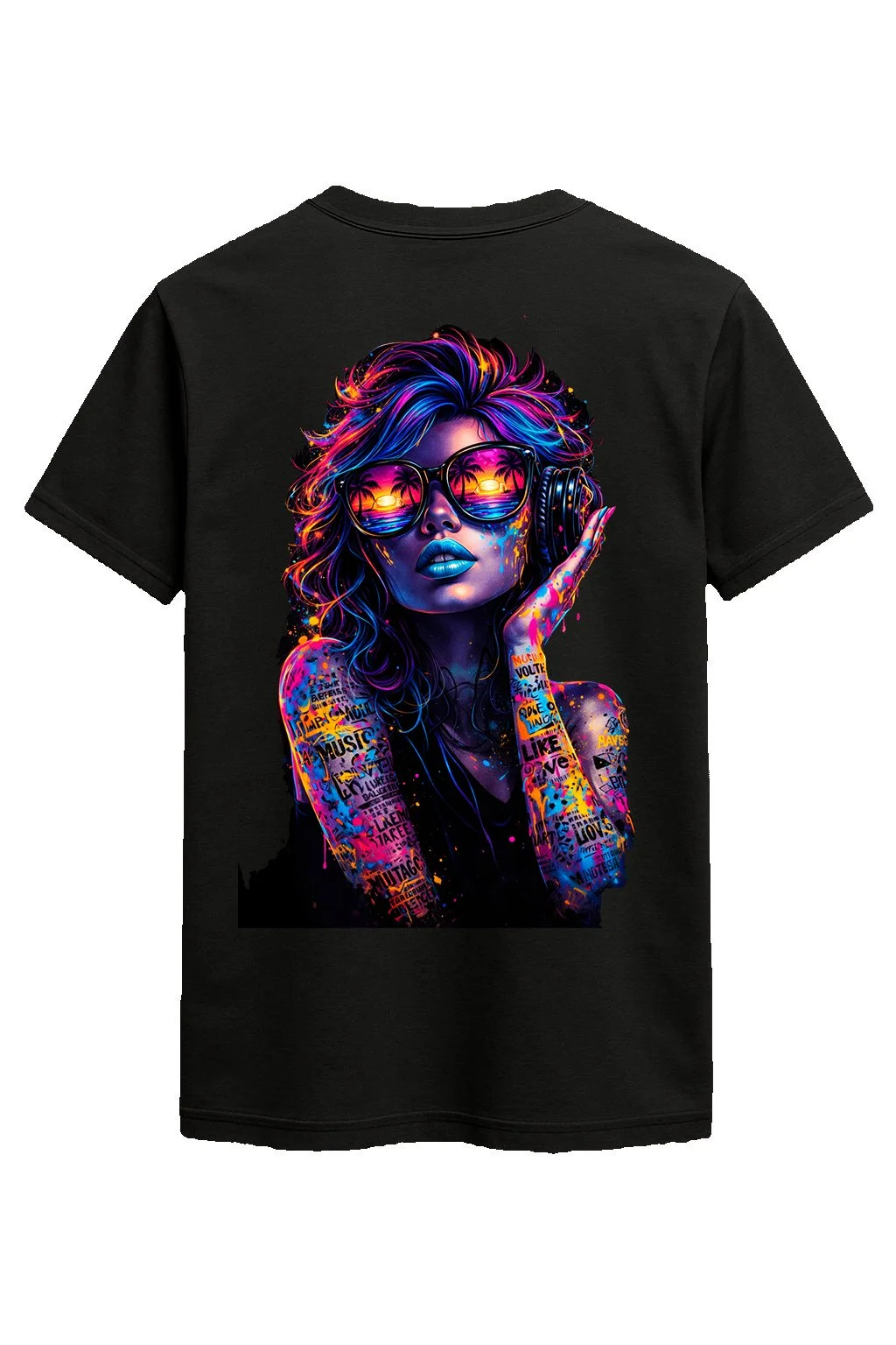 Electric Sunset Muse Tee