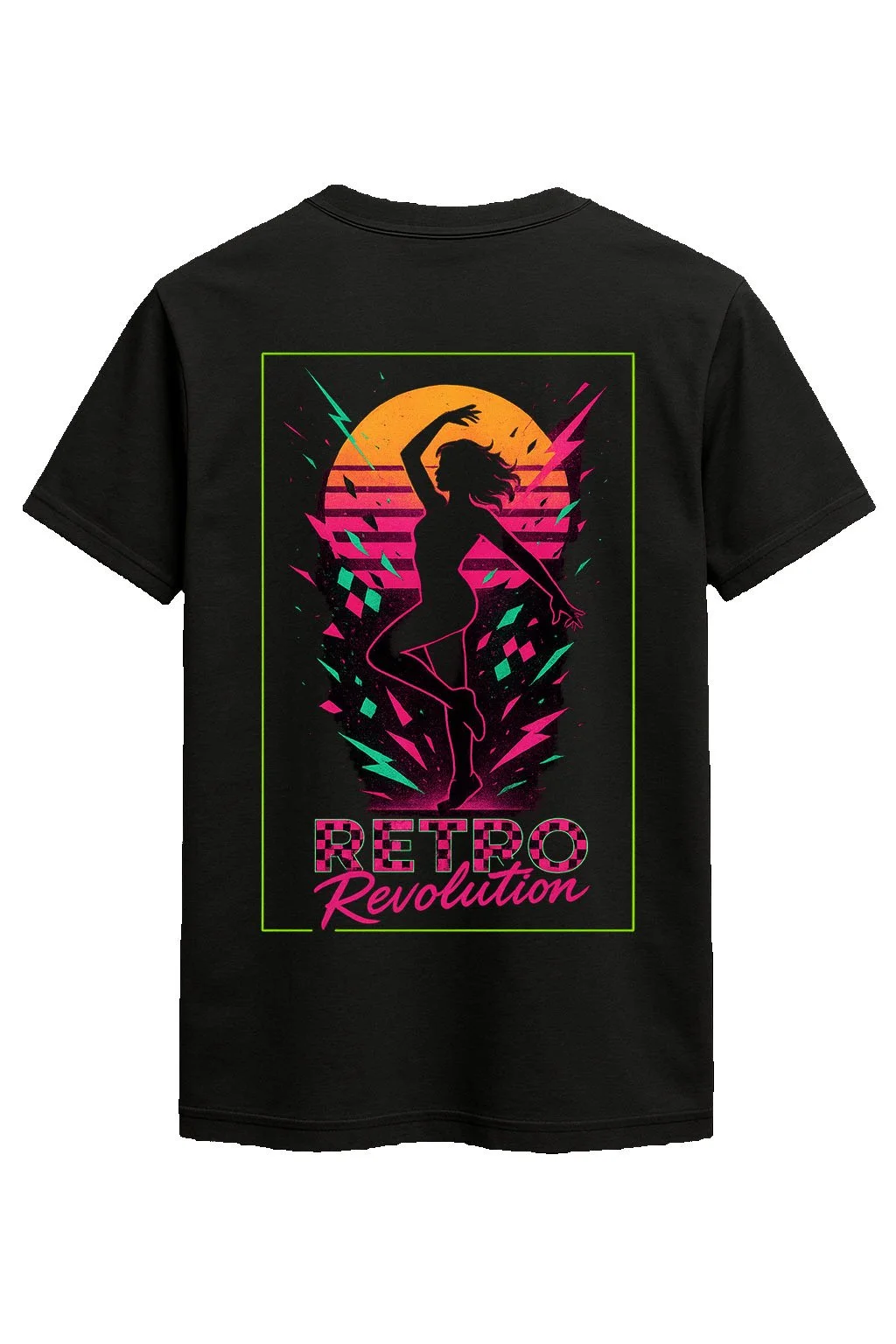 Electric Sunset Dancer Tee
