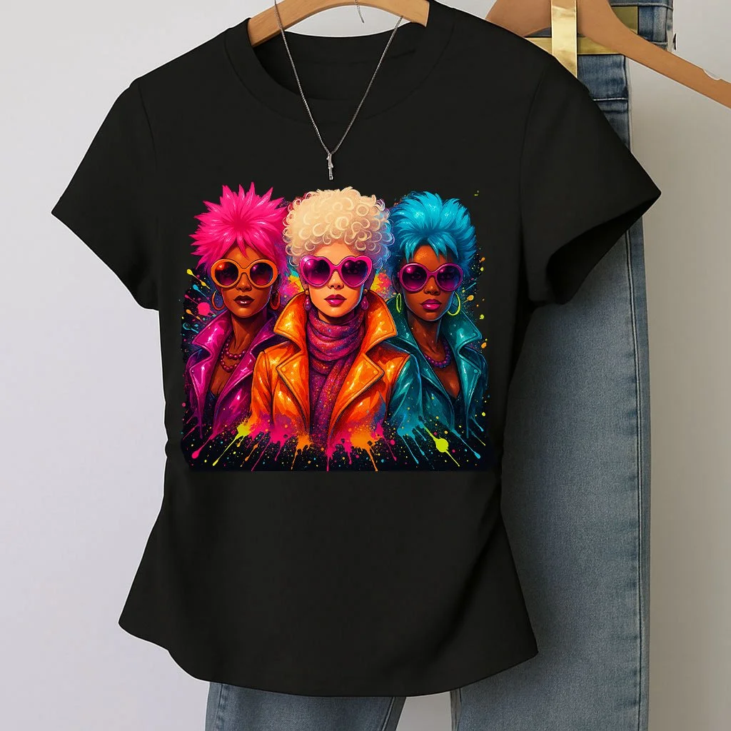 Electric Soul Sisters Tee (Short Sleeve, Womens)