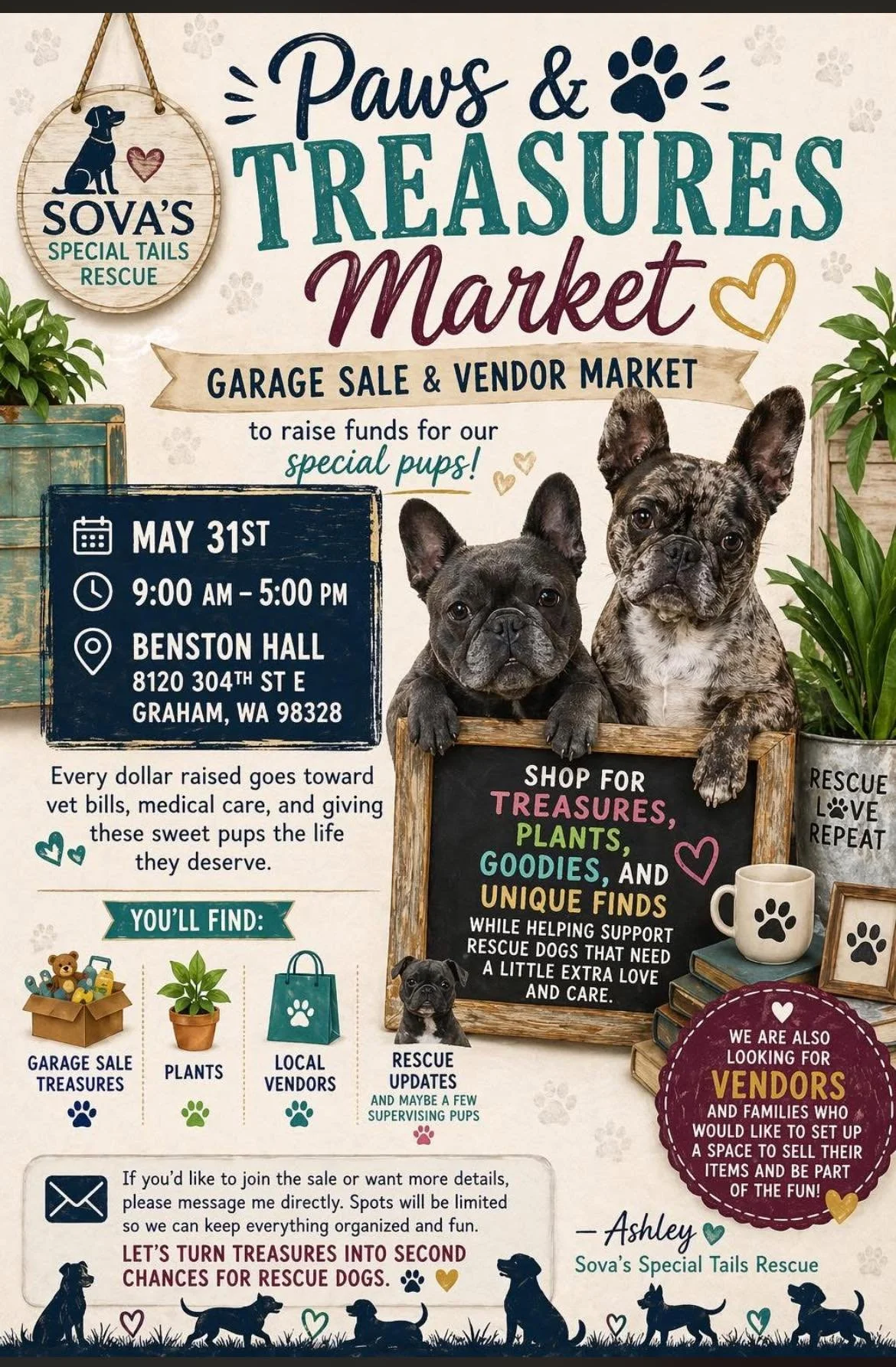 Paws &amp; Treasures Market