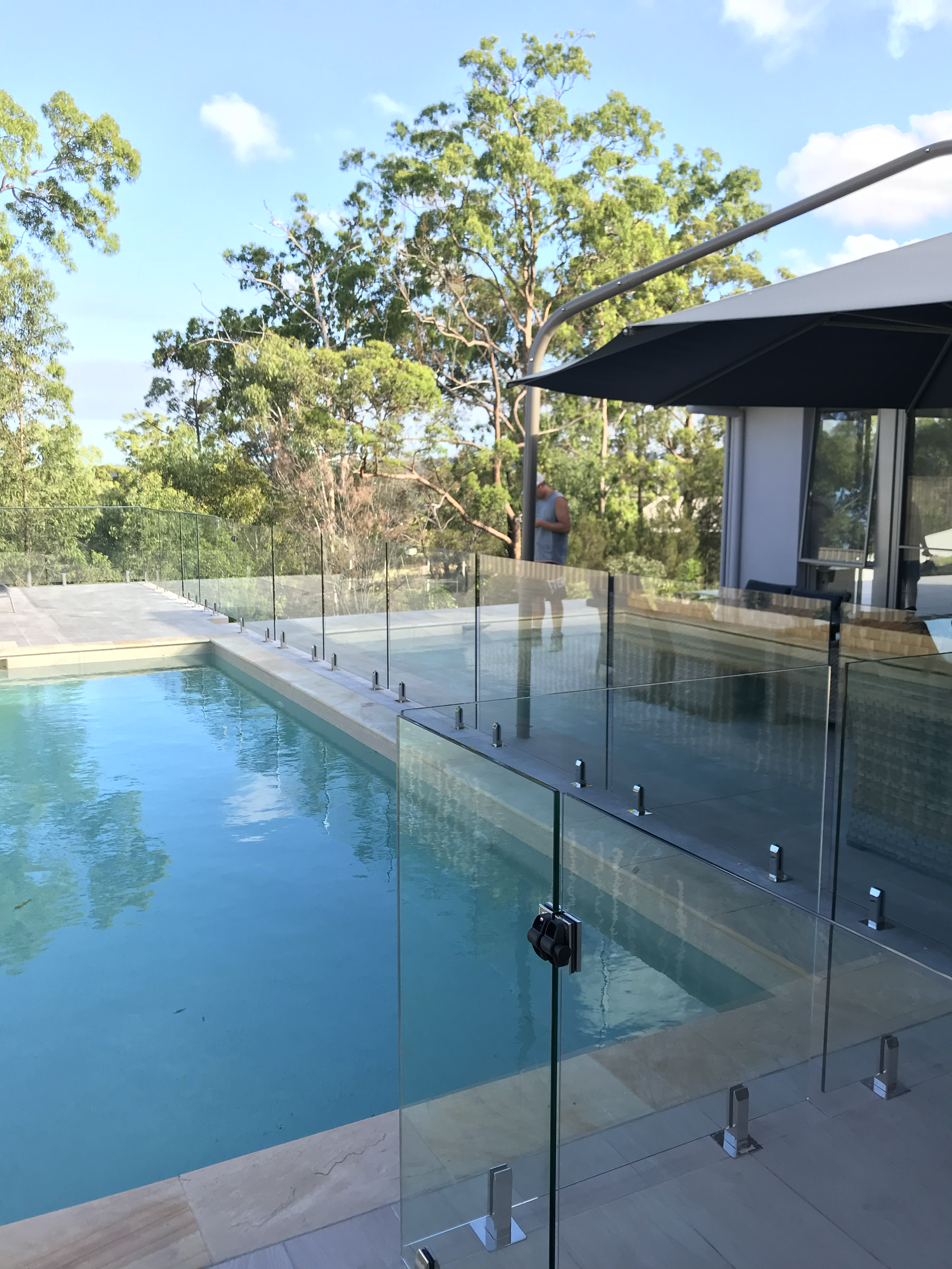 glass pool fencing 