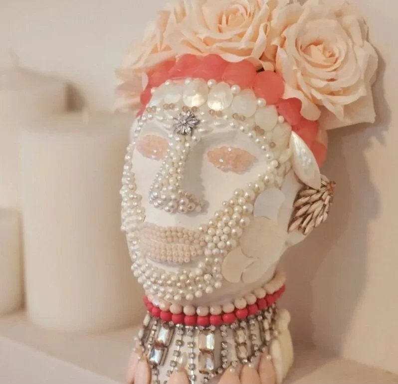 Peach Princess by Gabrielle as seen in Monicas Gallery in Sorrento