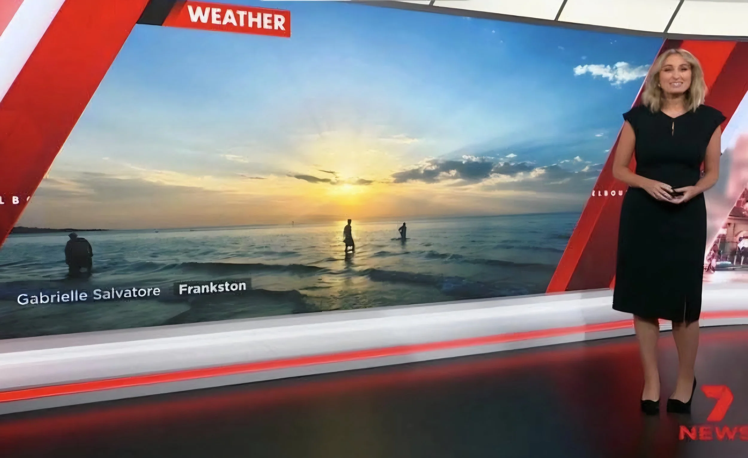Stunning sunset as featured on 7 news