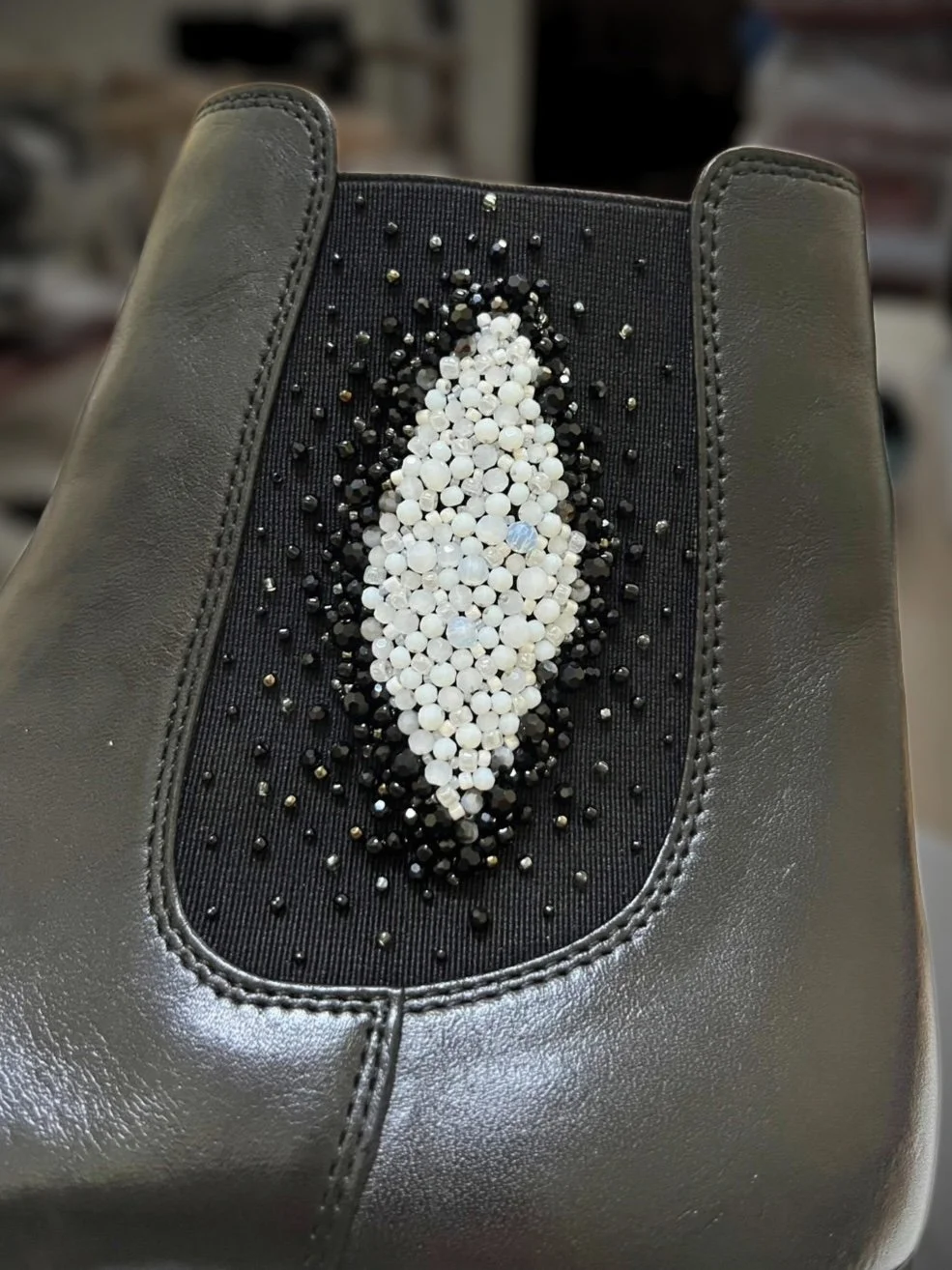 Stingray Embroidery Chelsea Boot