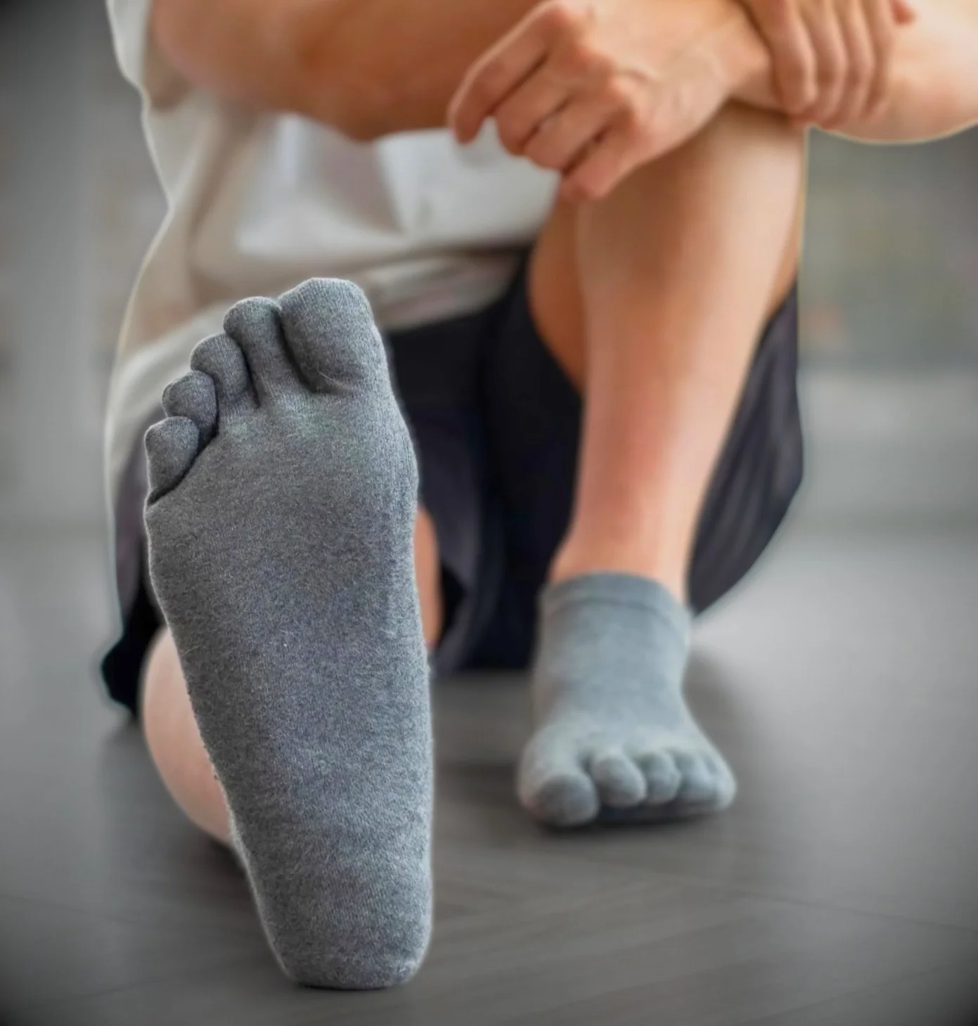 Toe Socks Help Reduce Foot Fatigue