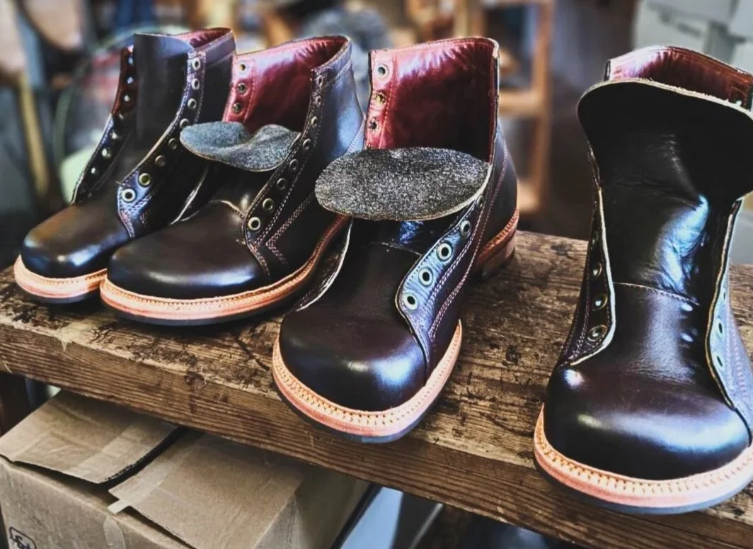 Boots being built to address leg length discrepancy