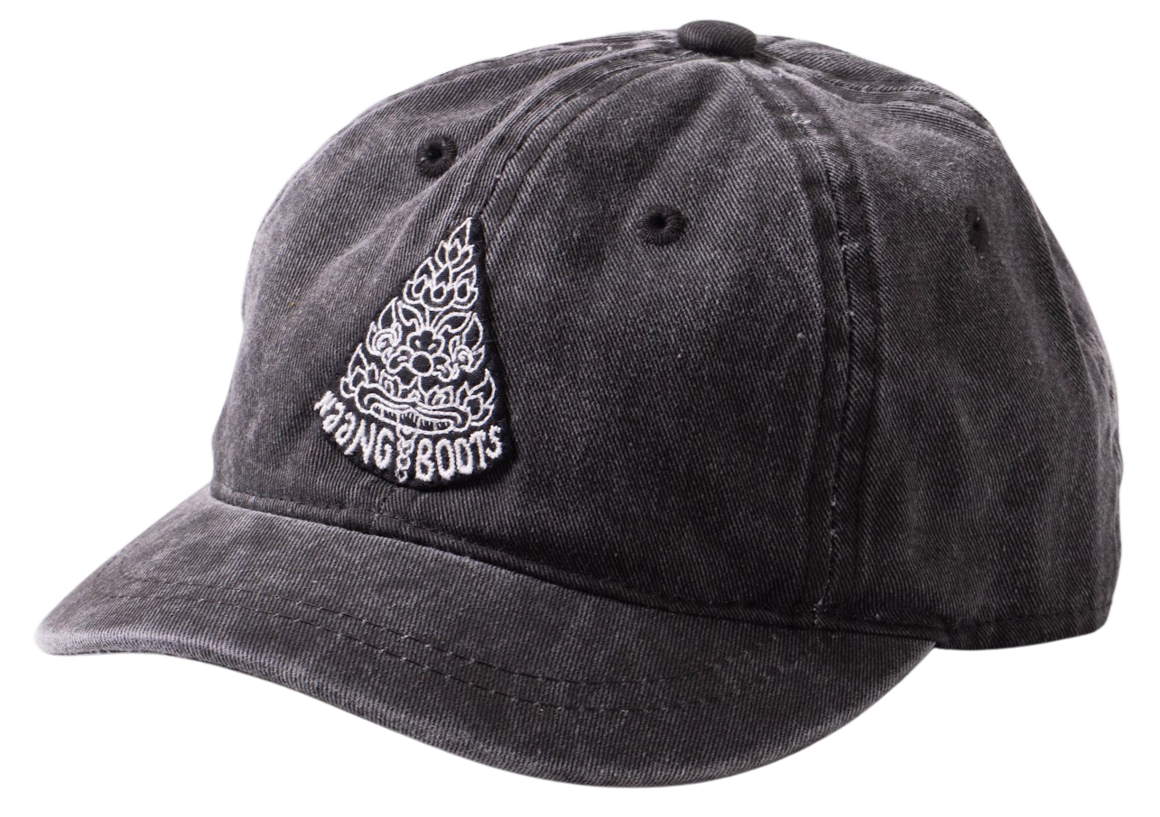 Naang Short Brim Hat - Black Denim