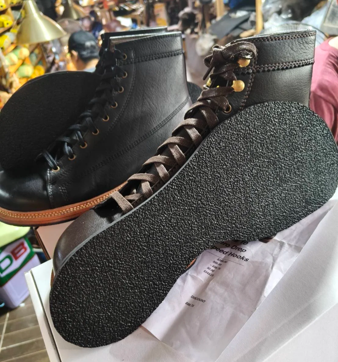 Naang Boots Winnfields on The Work Bench