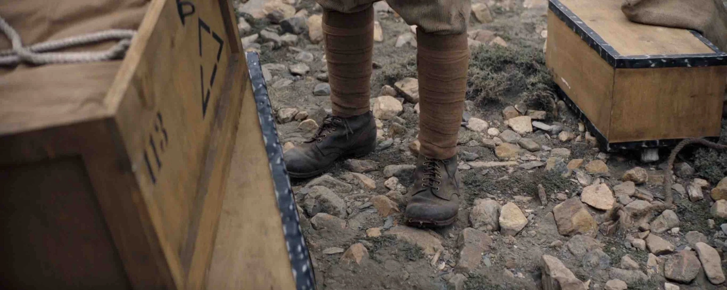 Boots Worn by a sherpa in Tenzing