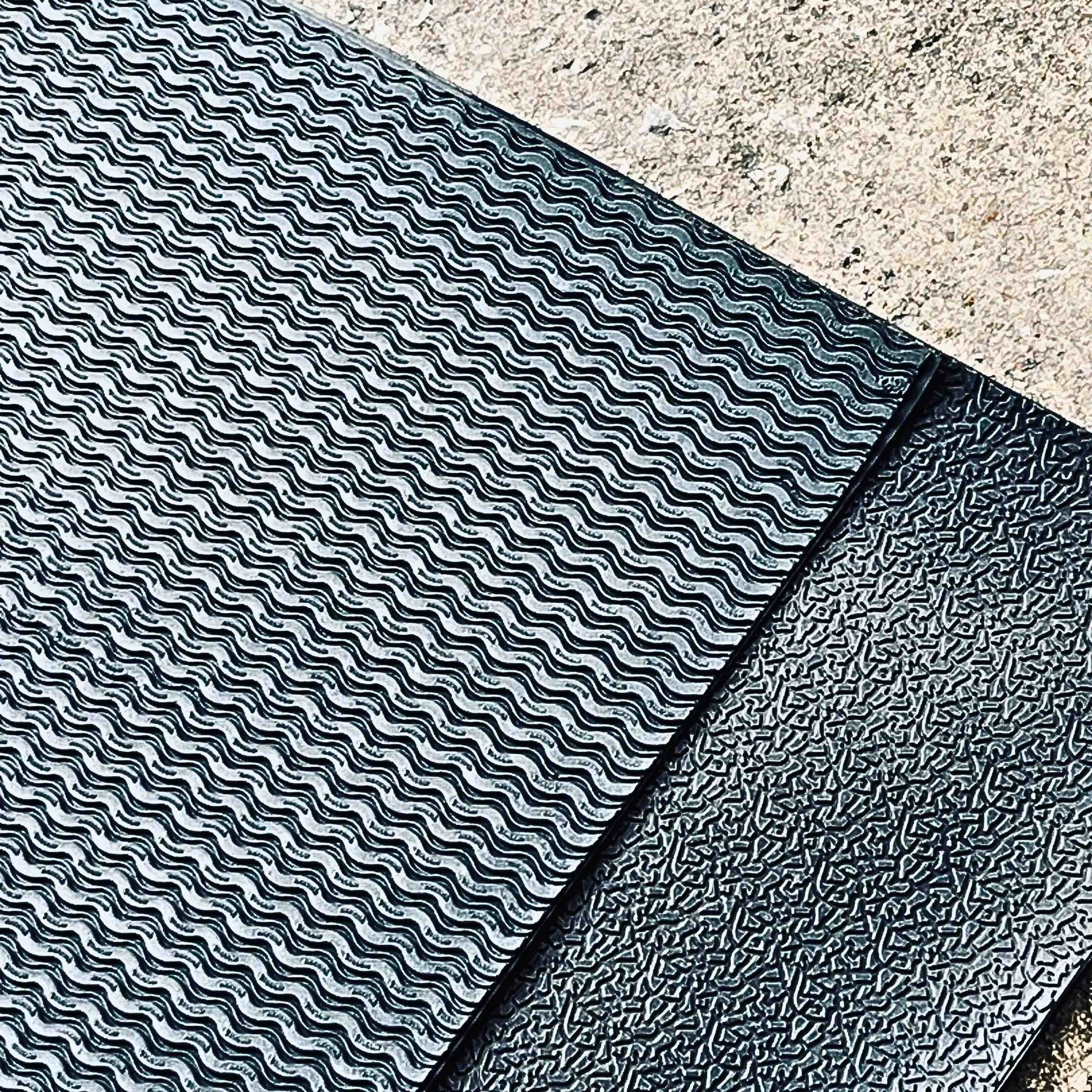 Samples of sheet soles