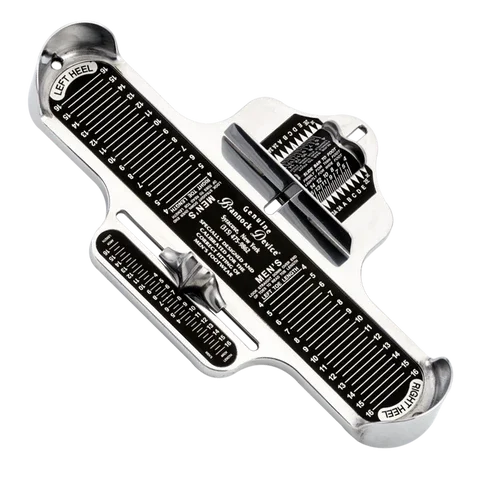 A Brannock Device to Measure the Length of the Foot