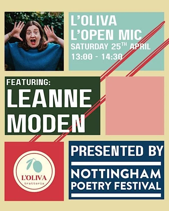 Poet and performer leanne moden open mic