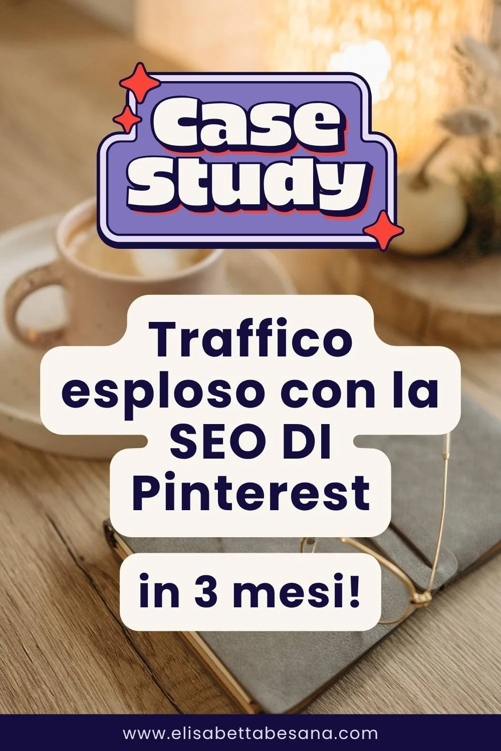 Traffico esploso con la SEO di Pinterest in 3 mesi: un caso studio reale. Scopri cosa ho cambiato su un profilo trascurato per ottenere +709% di visite al blog.