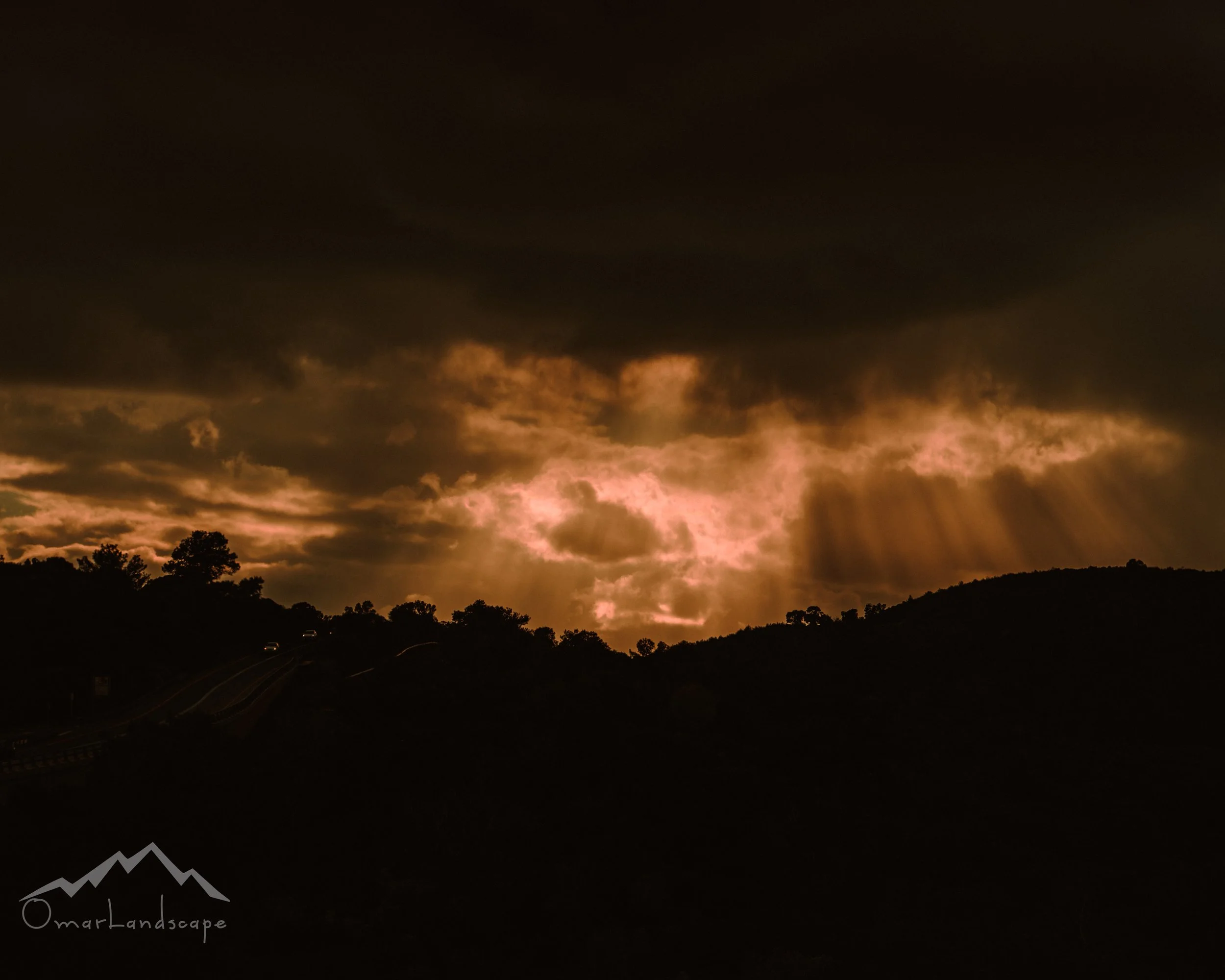 An Epic Sunset A4 Luster print