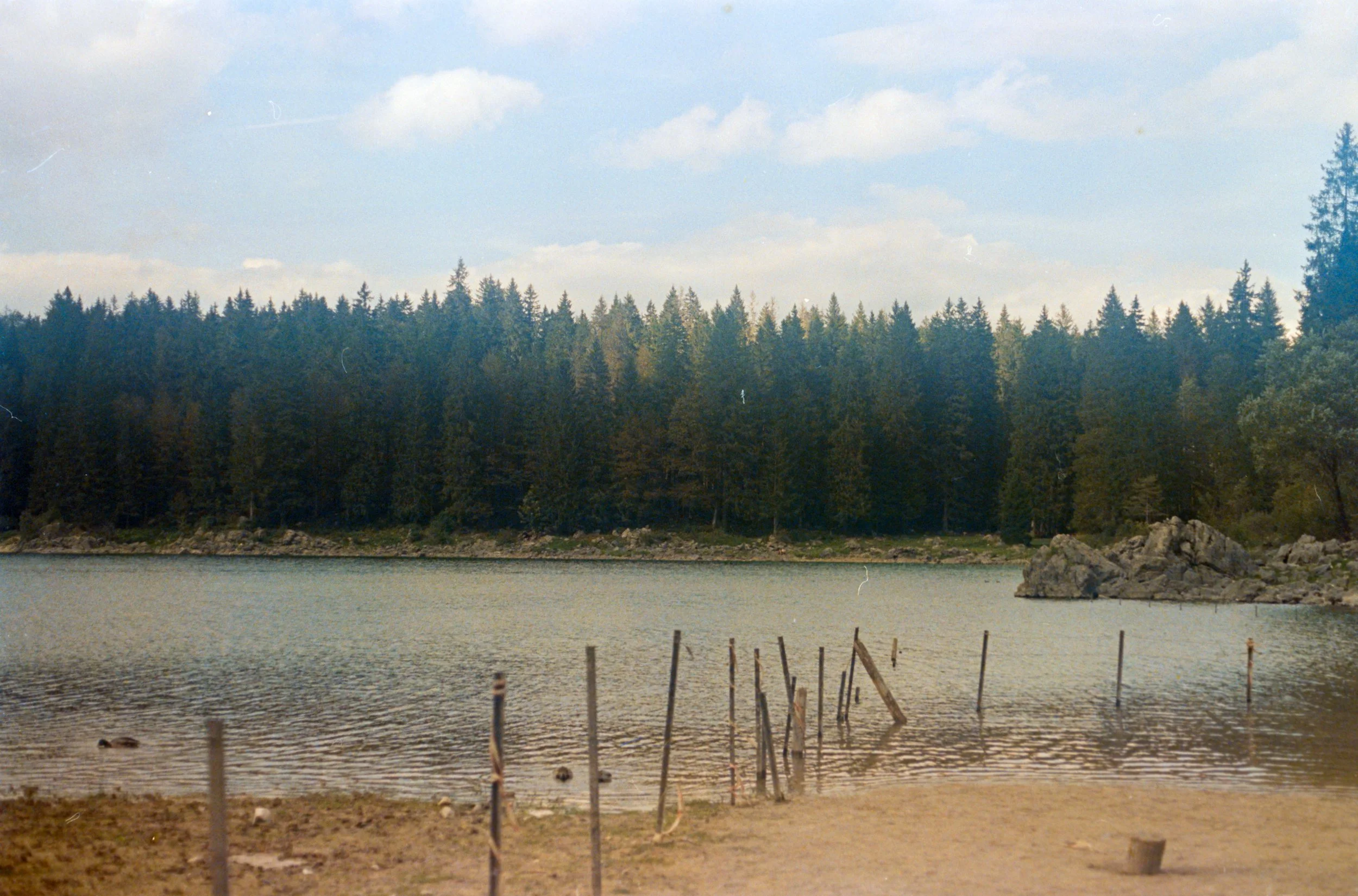 Lago De Fusine in Northen Italy, kodak portra 400