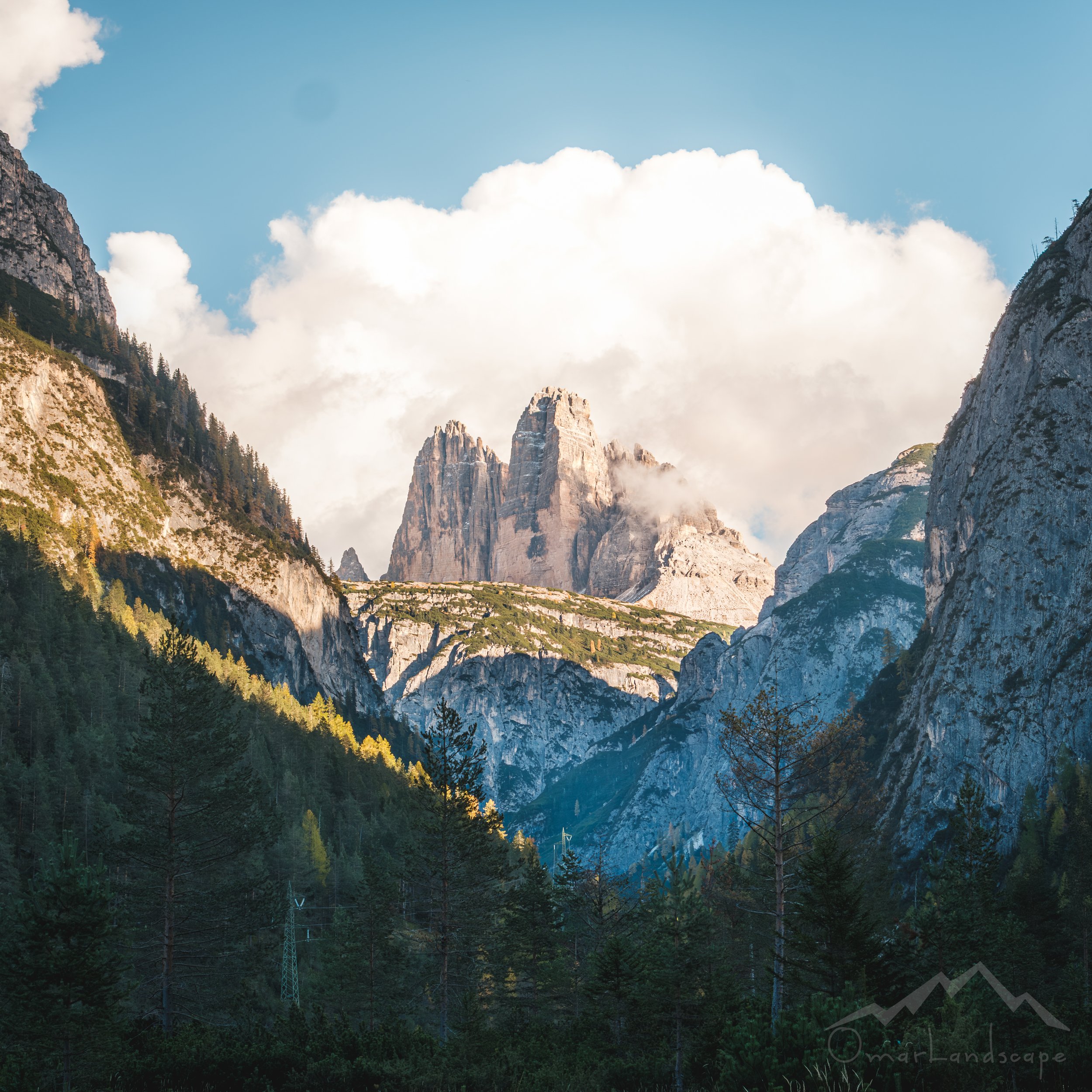 The Dolomites -  Fine Art Print (A4 size)
